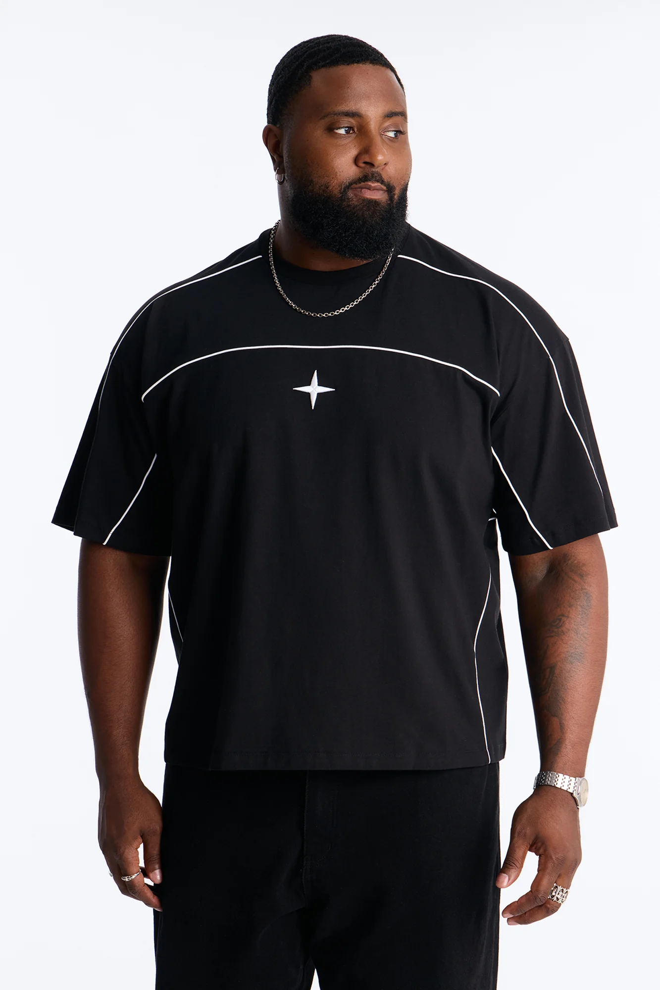 1997 Blessed Heavy Weight Short Sleeve Tee - Black - Image 8