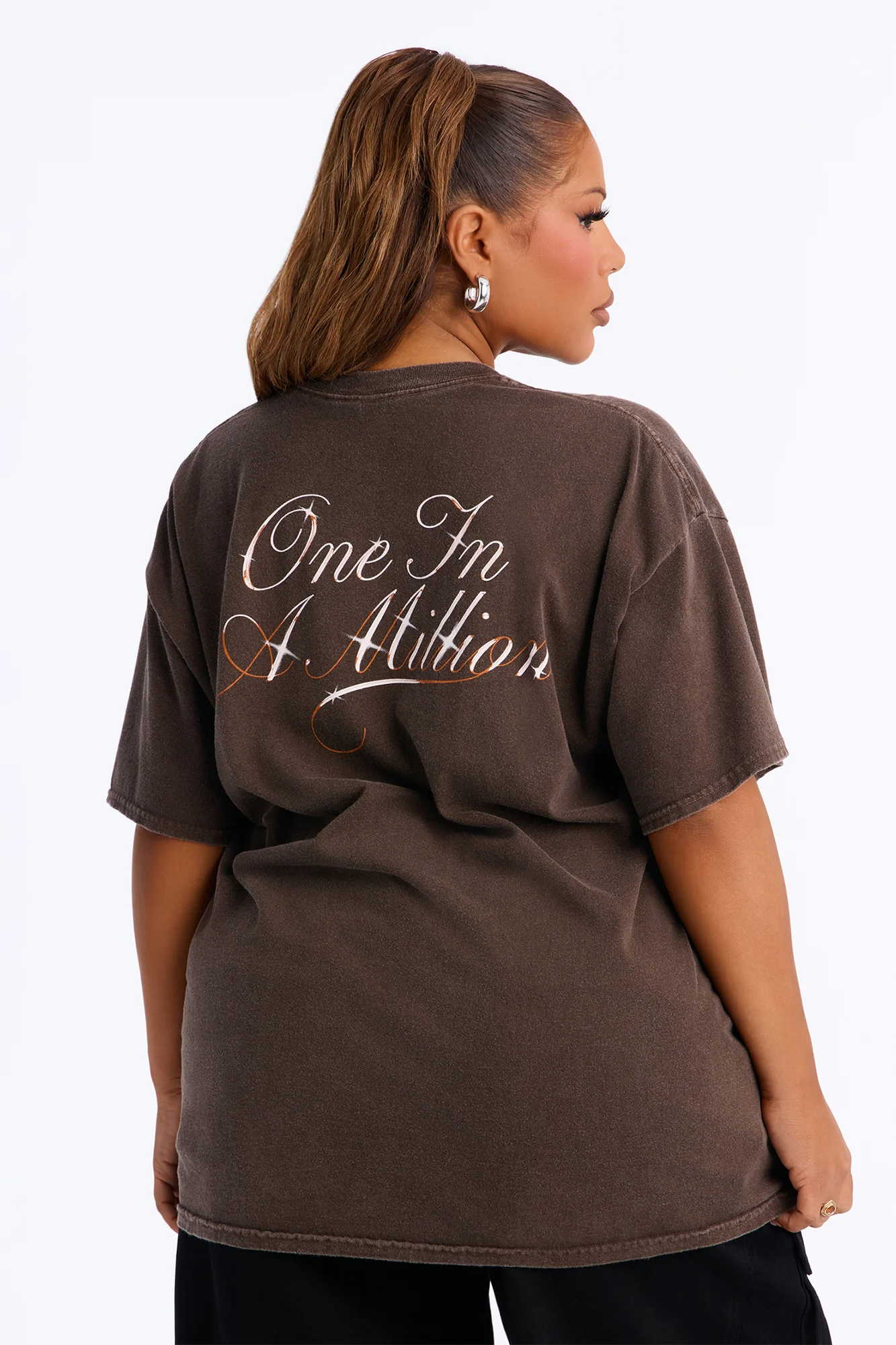Aaliyah R&B Princess Shirt - Chocolate - Image 8