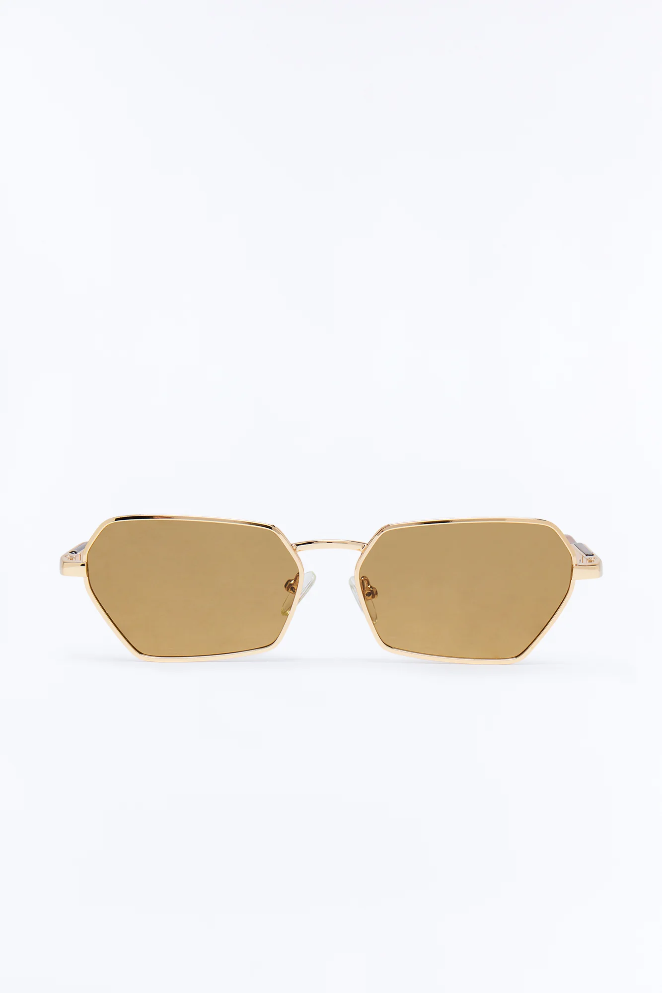 Abbot Kinney Blvd Sunglasses - Gold/Brown - Image 2