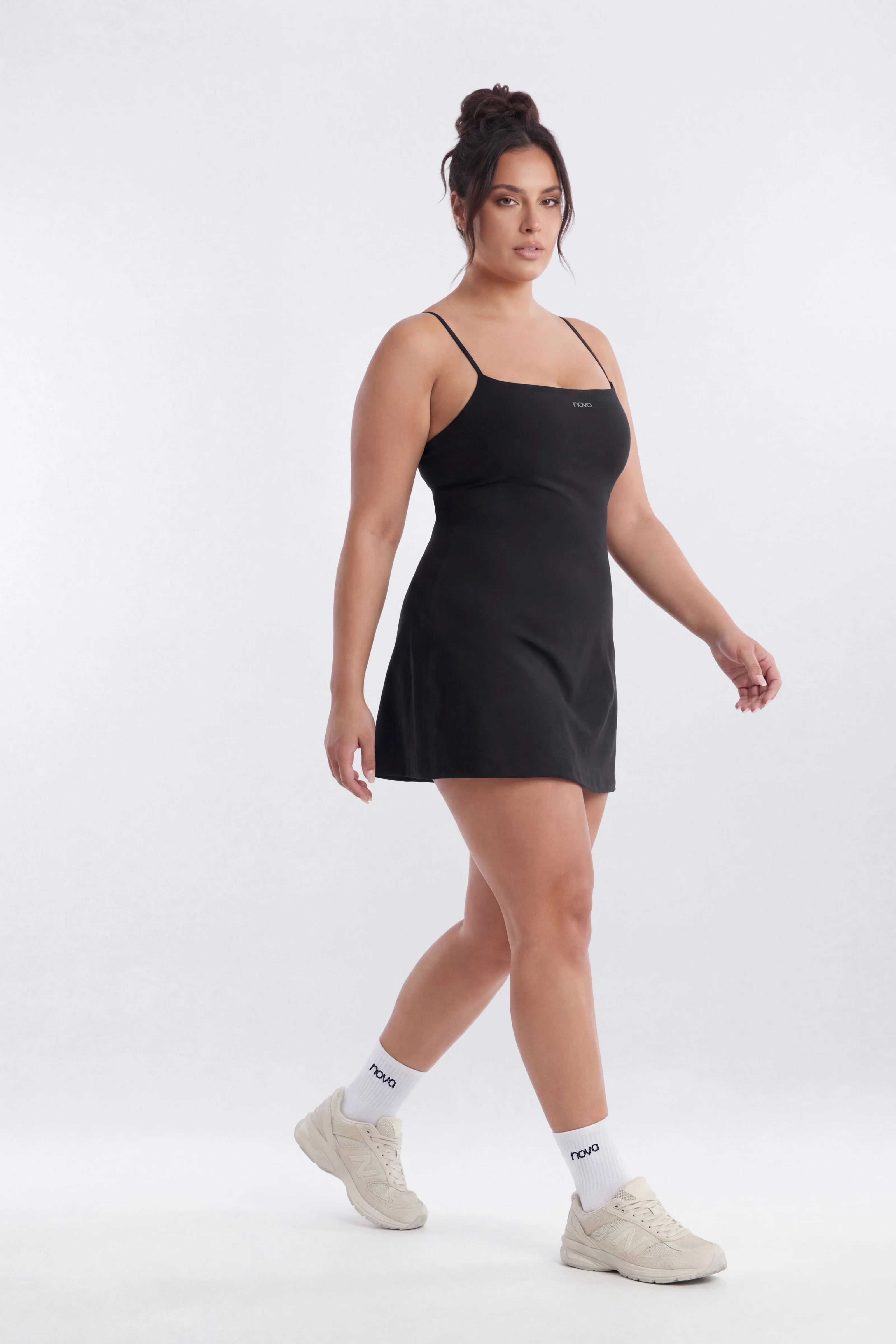 AirSculpt™ 2-in-1 Sports Dress - Black - Image 7