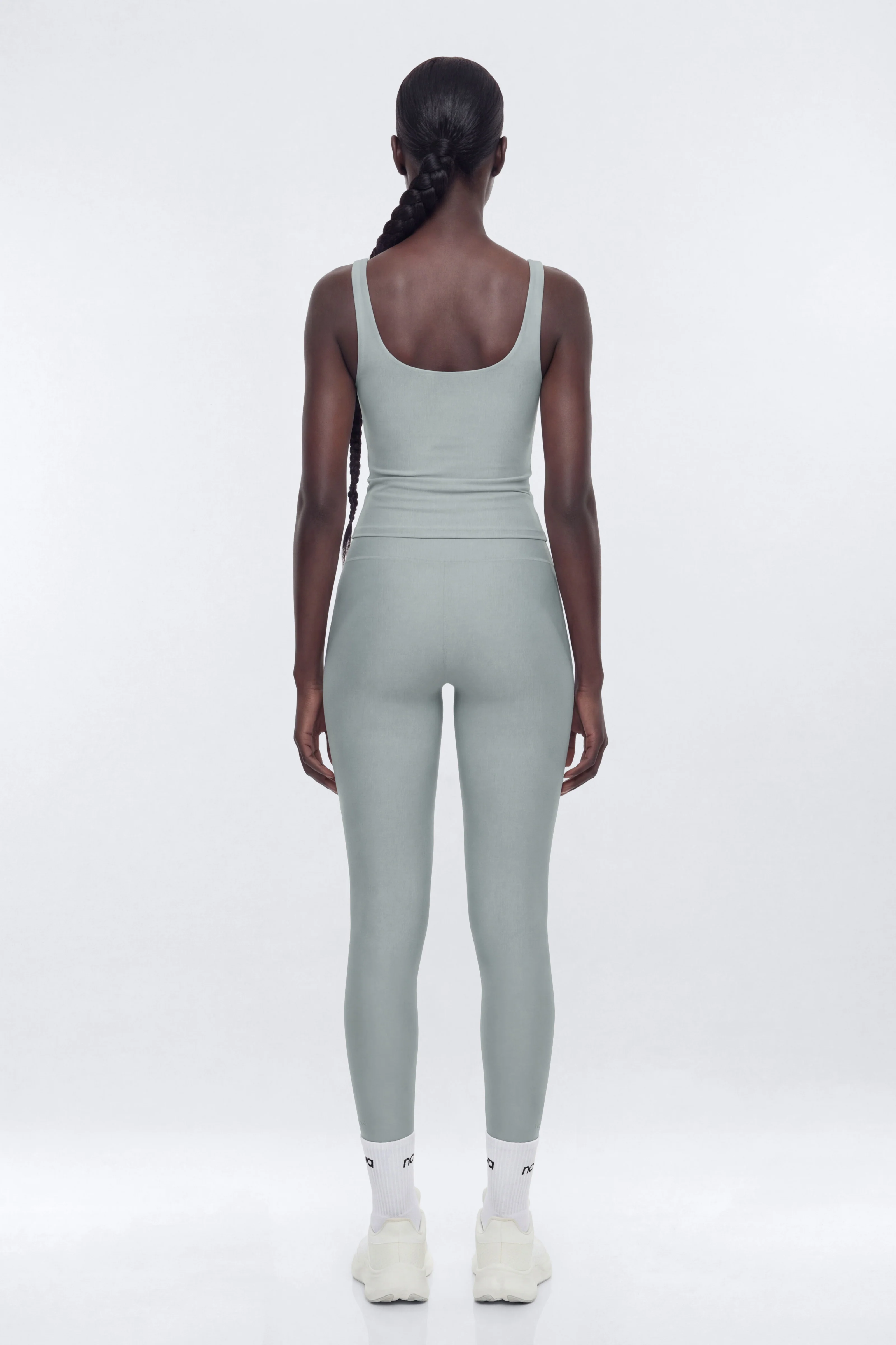 AirSculpt™ 28″ High Rise Legging - Steel - Image 3