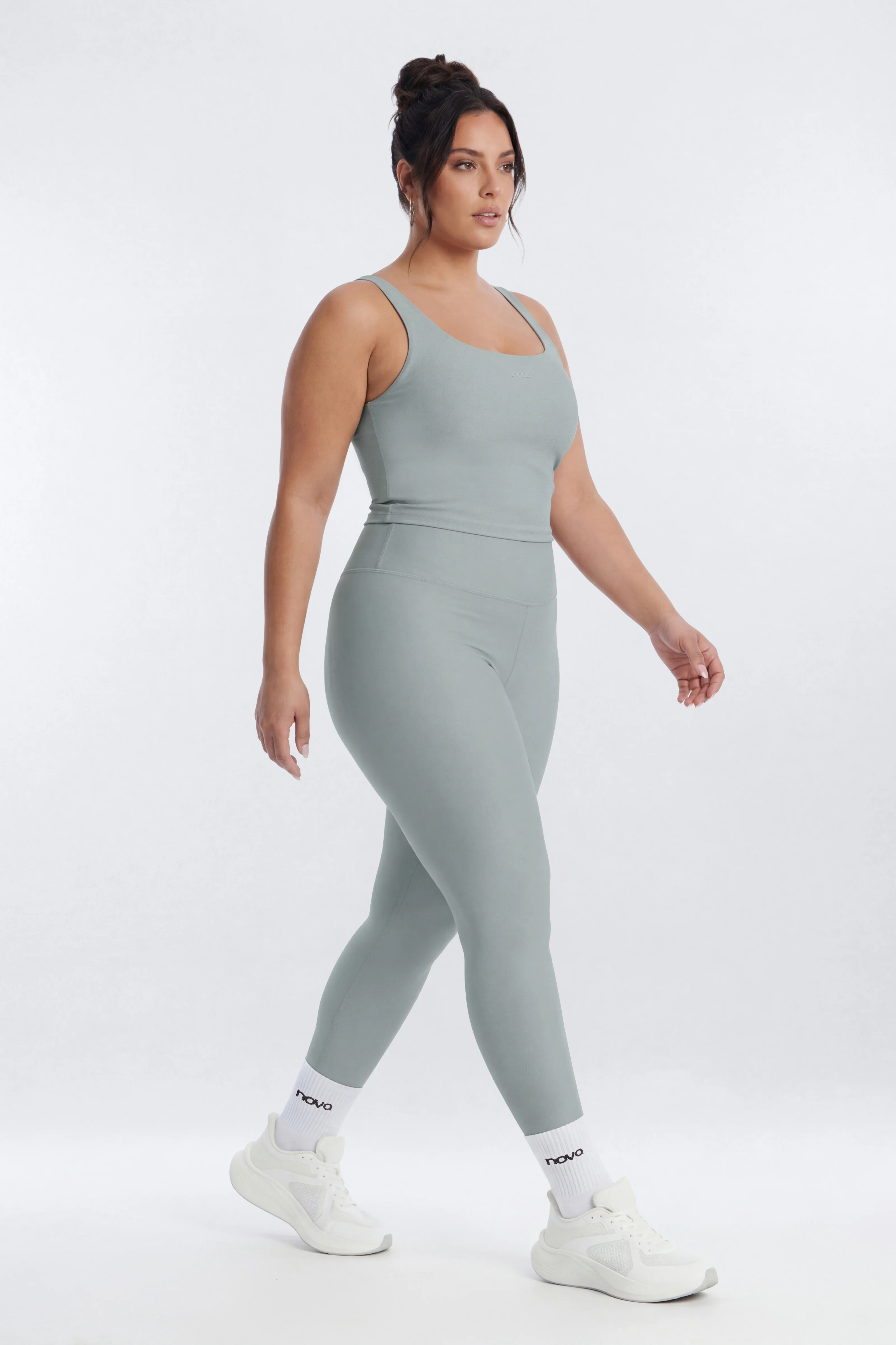 AirSculpt™ 28″ High Rise Legging - Steel - Image 5