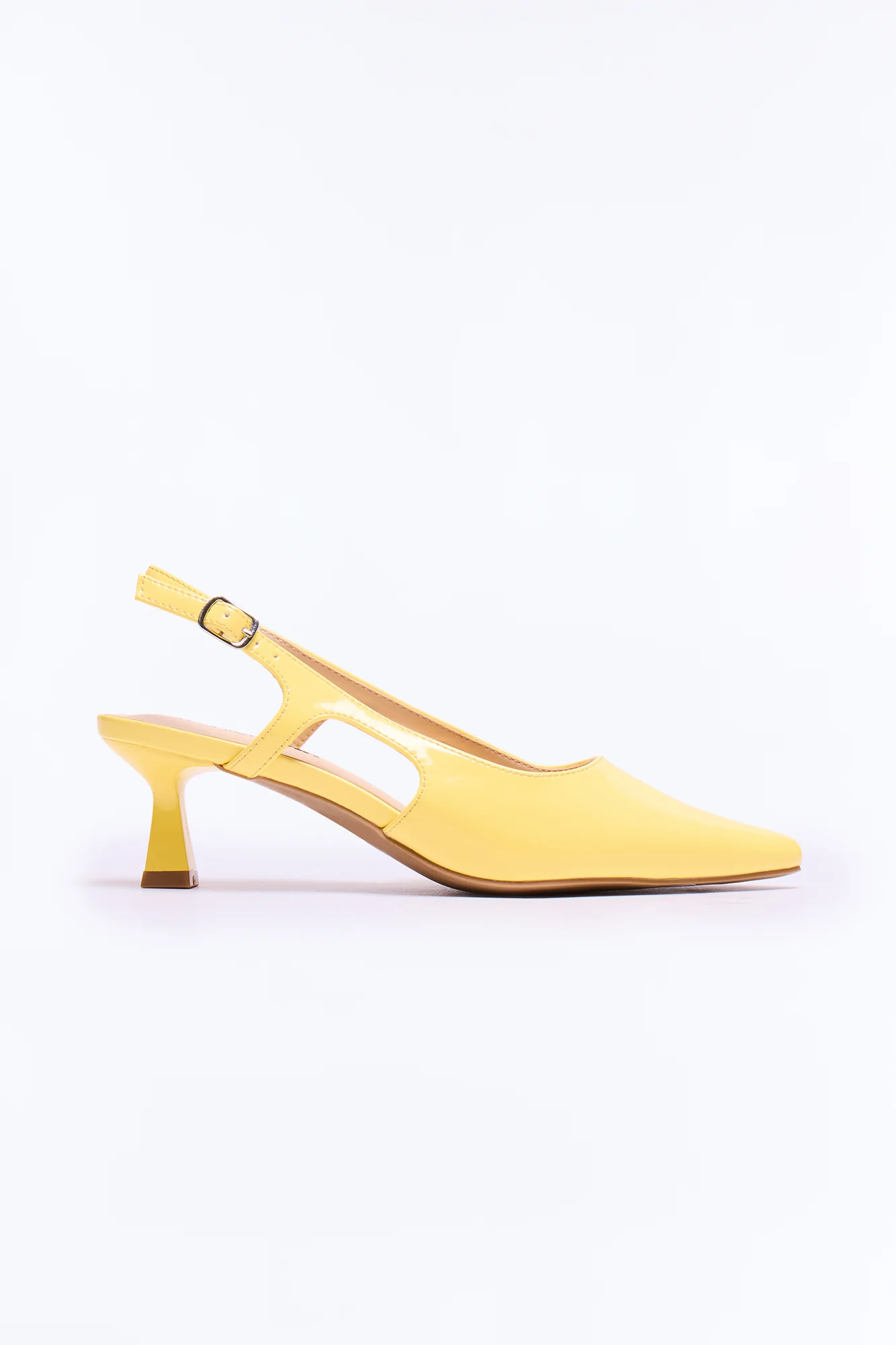 Alena Slingback Pumps - Yellow - Image 3