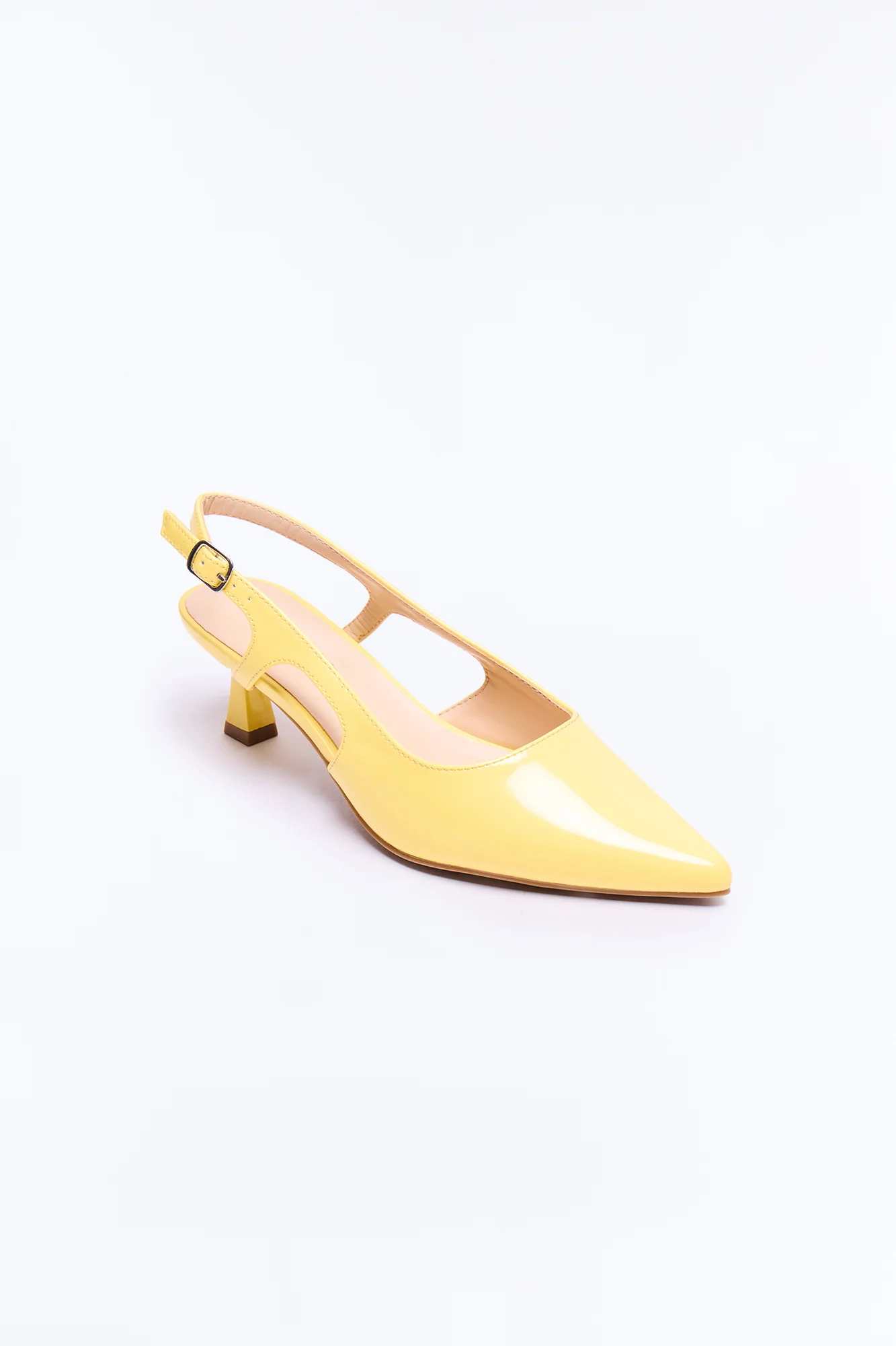 Alena Slingback Pumps - Yellow - Image 4