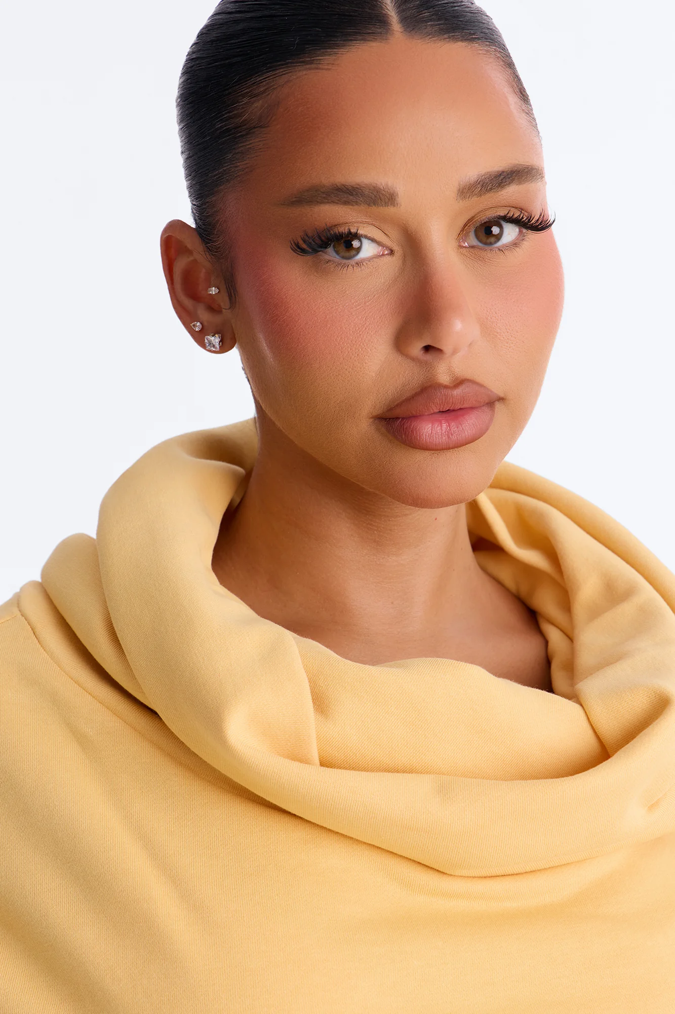 Alexa Wide Leg Pant Set - Yellow - Image 3