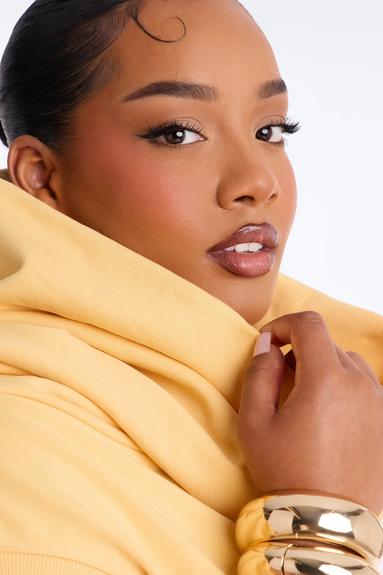 Alexa Wide Leg Pant Set - Yellow - Image 7