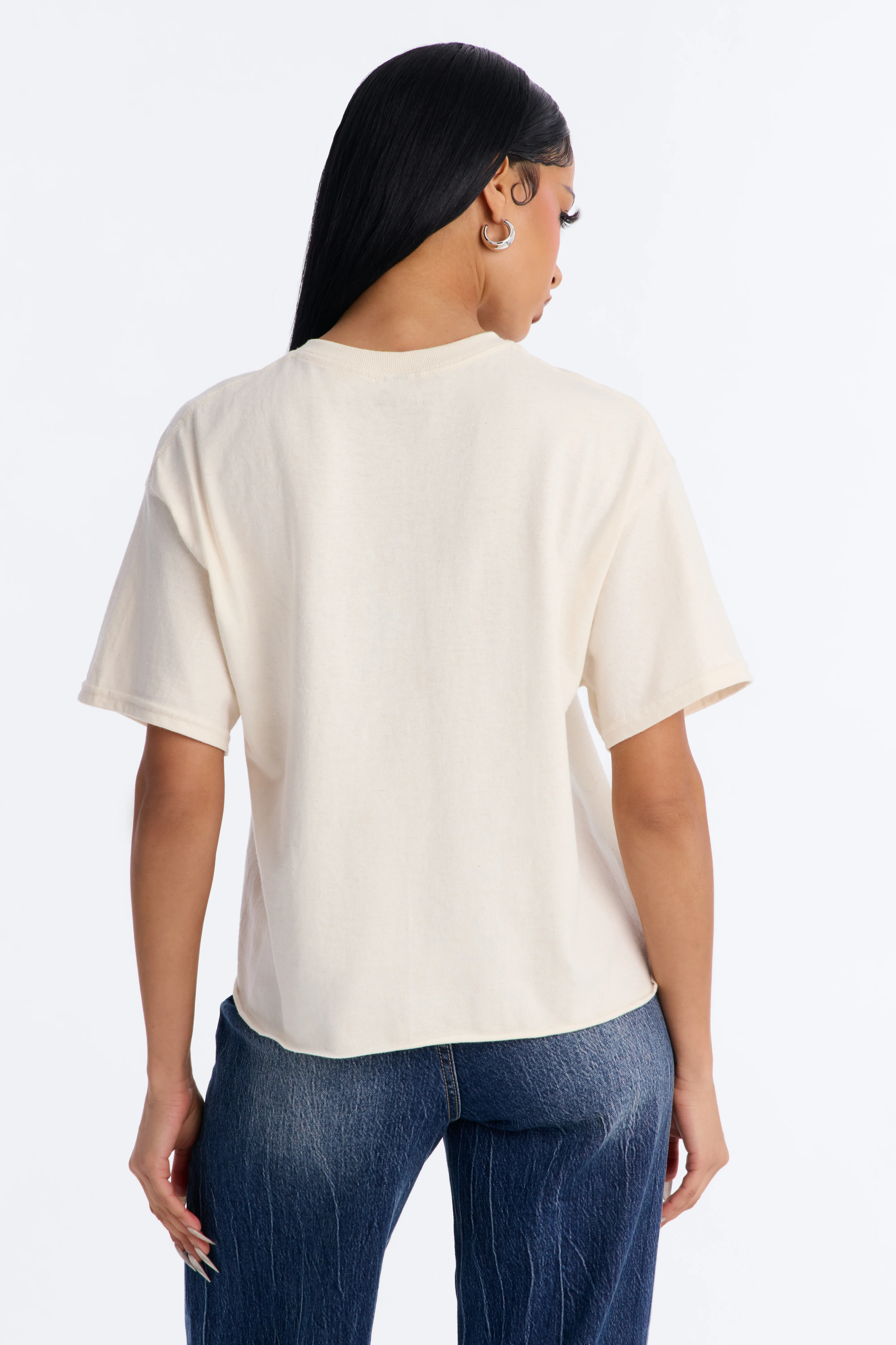 All American Western Tee - Off White - Image 3
