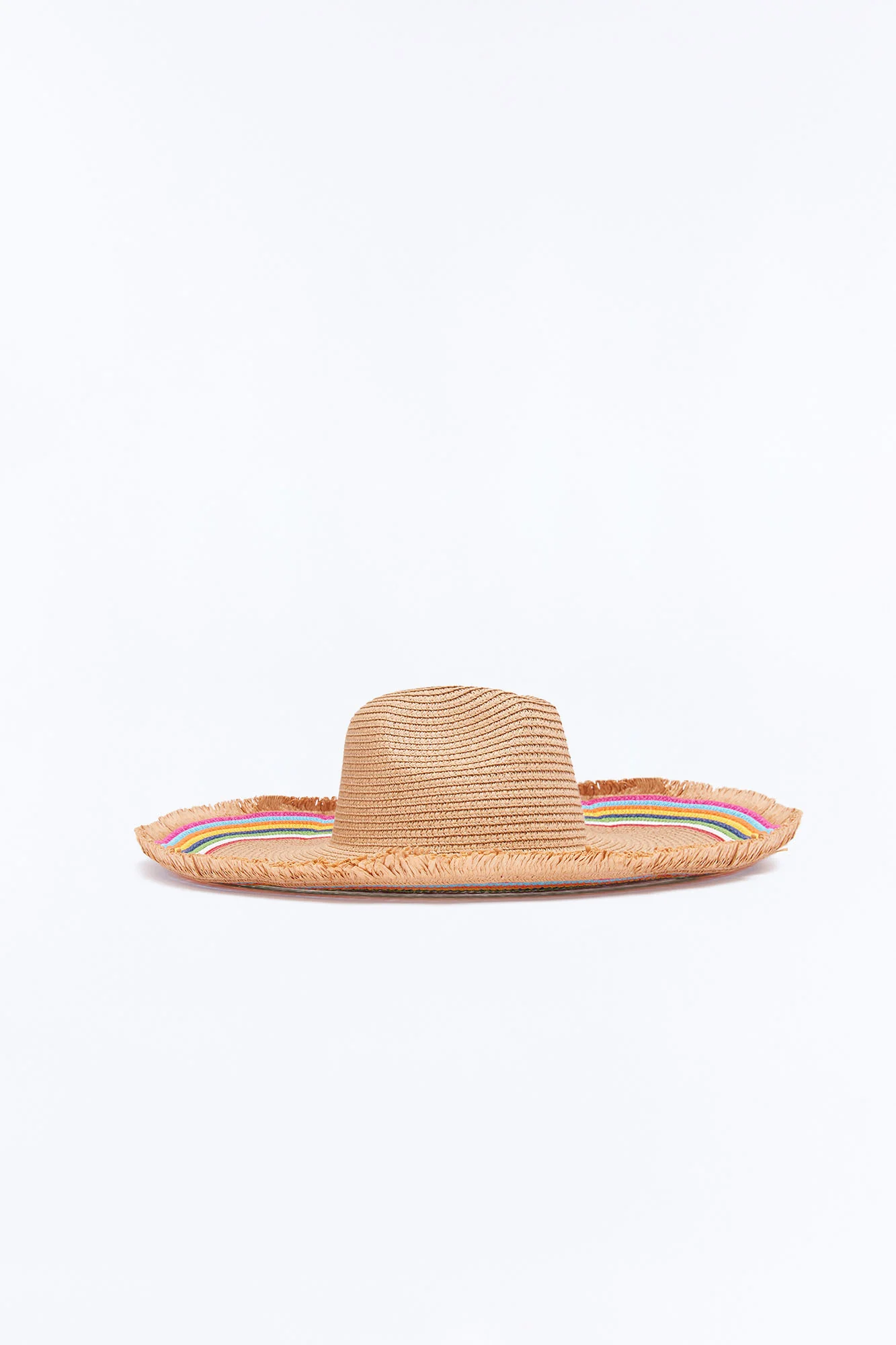 All The Rainbows Sun Hat - Natural/Combo - Image 3