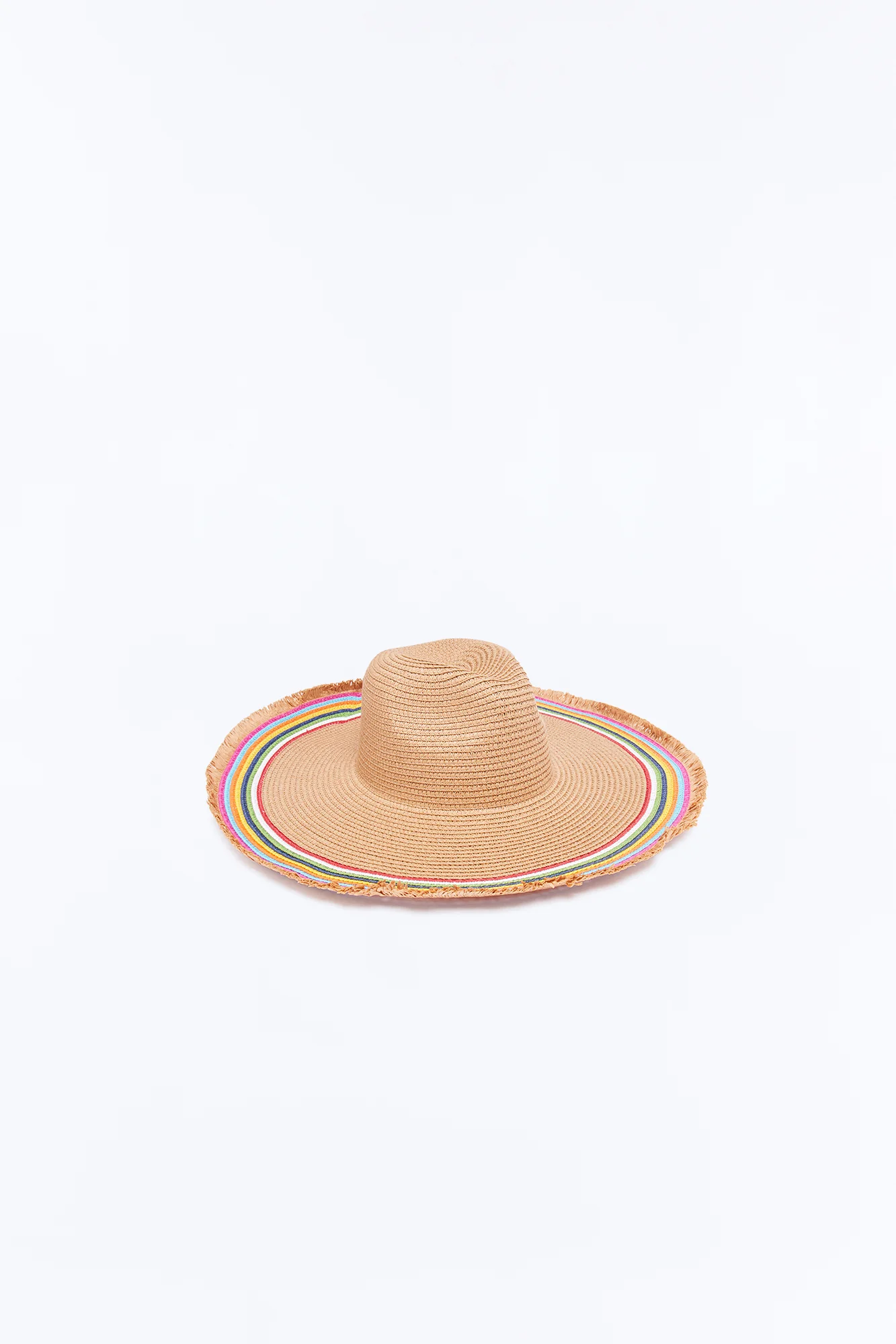 All The Rainbows Sun Hat - Natural/Combo - Image 4
