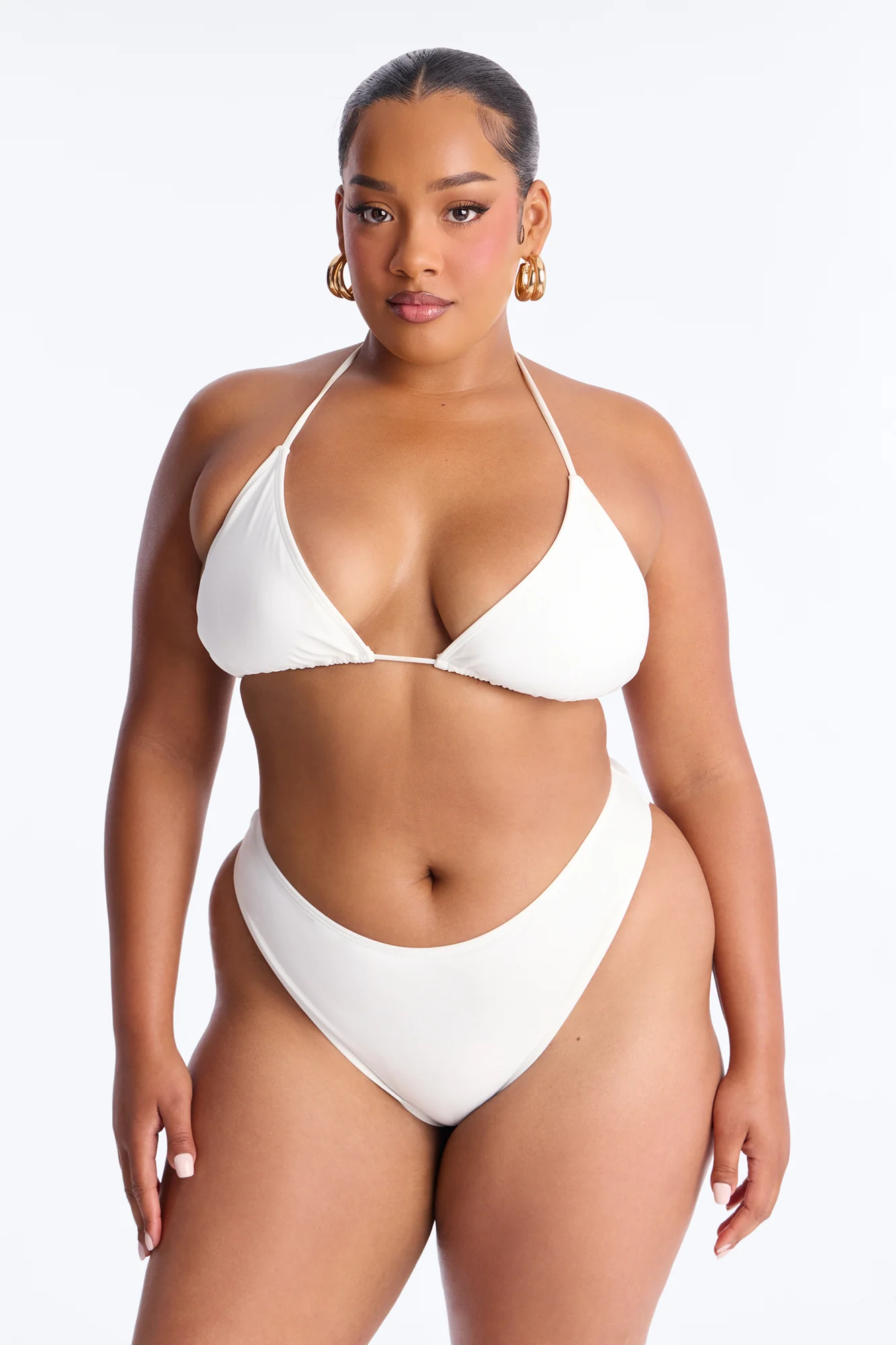 Allyson Bikini And Coverup Set - White - Image 8