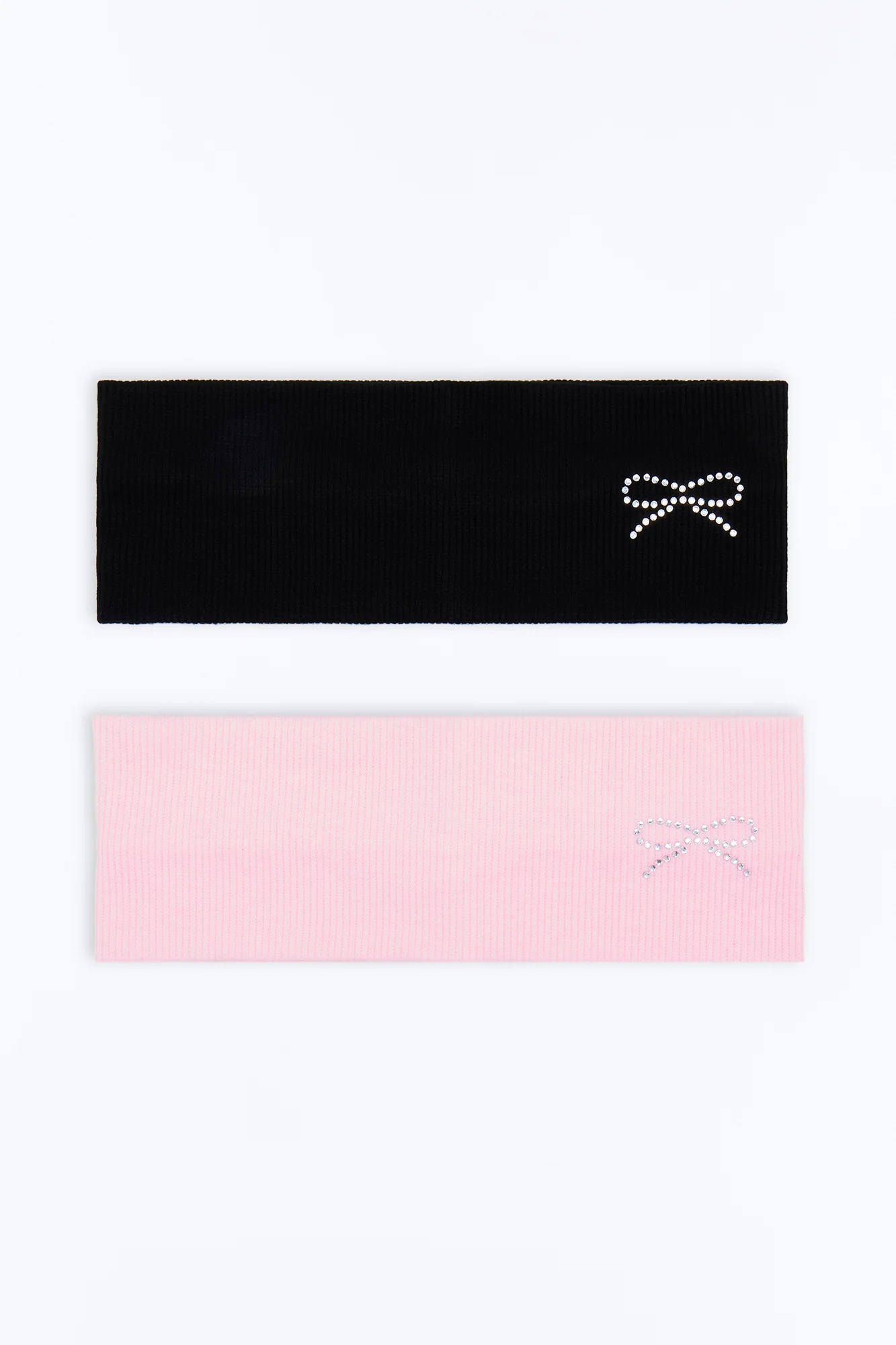 Always A Girl's Girl 2 Pack Headband - Black/Pink