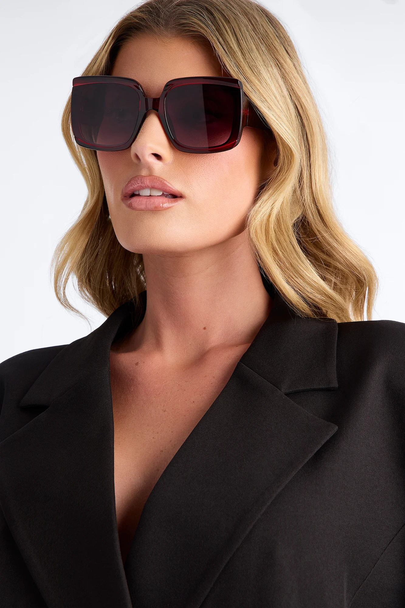 Always In The Lead Sunglasses - Red - Image 2