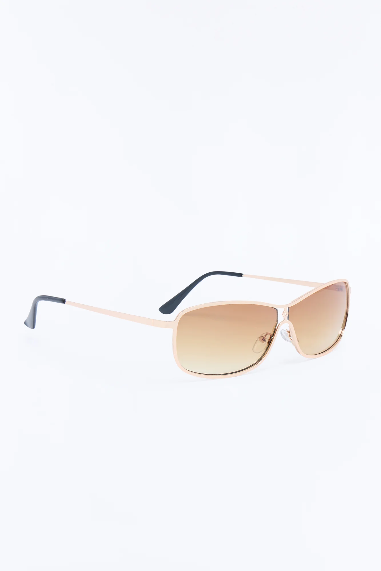 At The Distance Sunglasses - Gold/Brown - Image 4