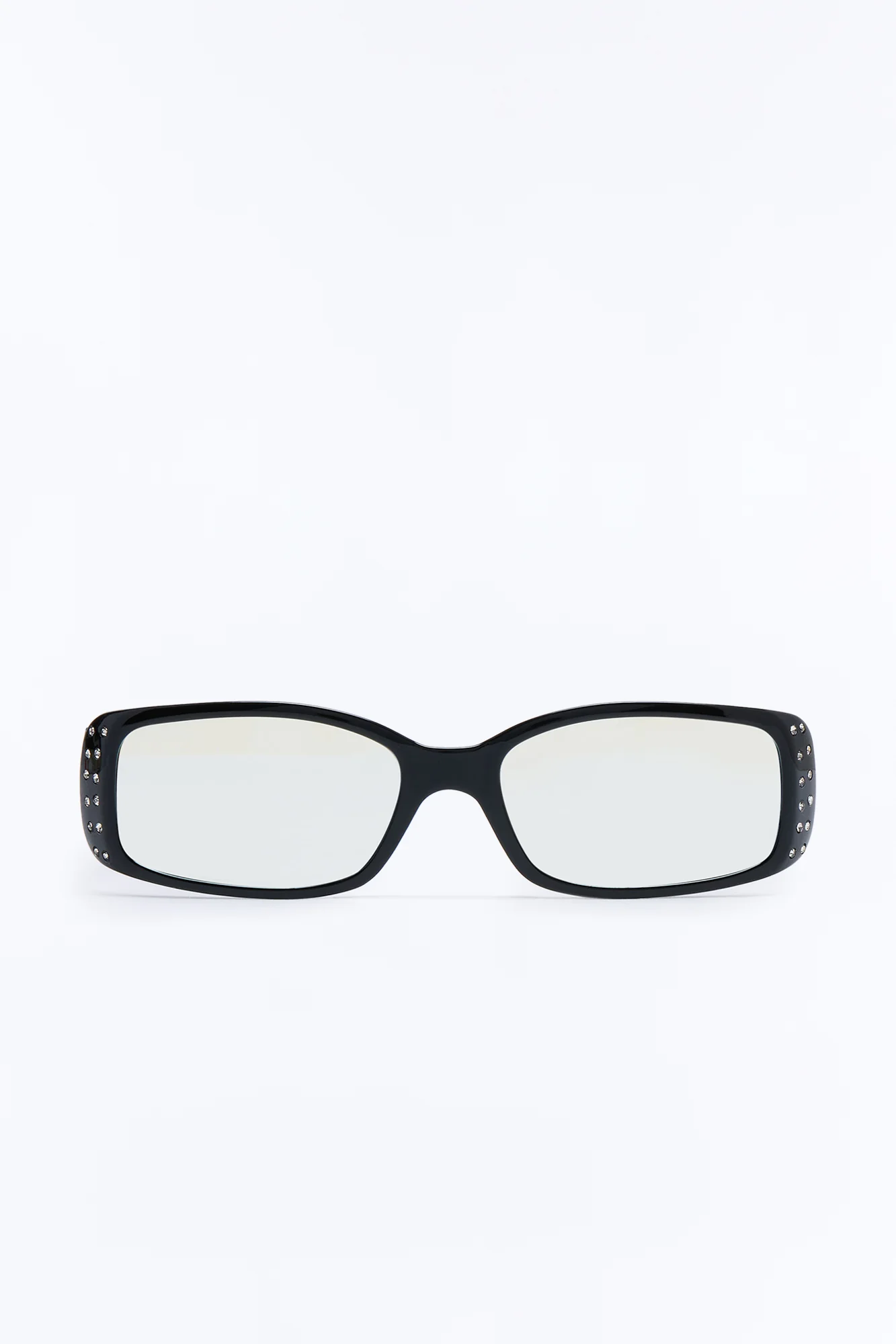 Baddie Book Club Blue Light Glasses - Black - Image 3