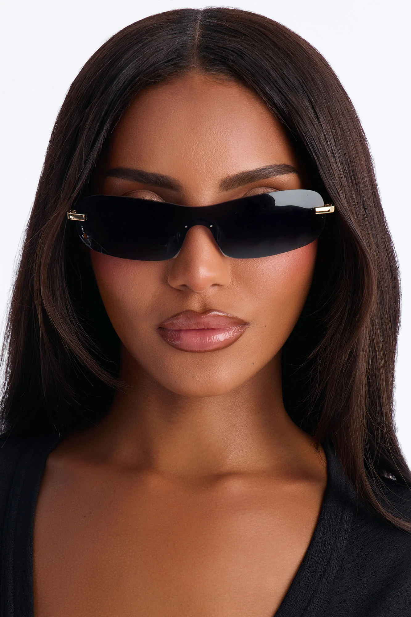 Baddie In Da Club Sunglasses - Black