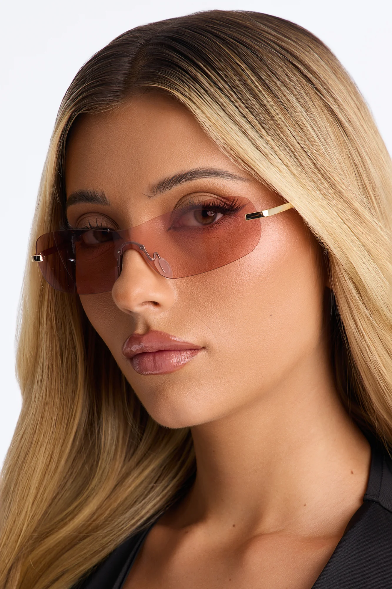 Baddie In Da Club Sunglasses - Pink - Image 2