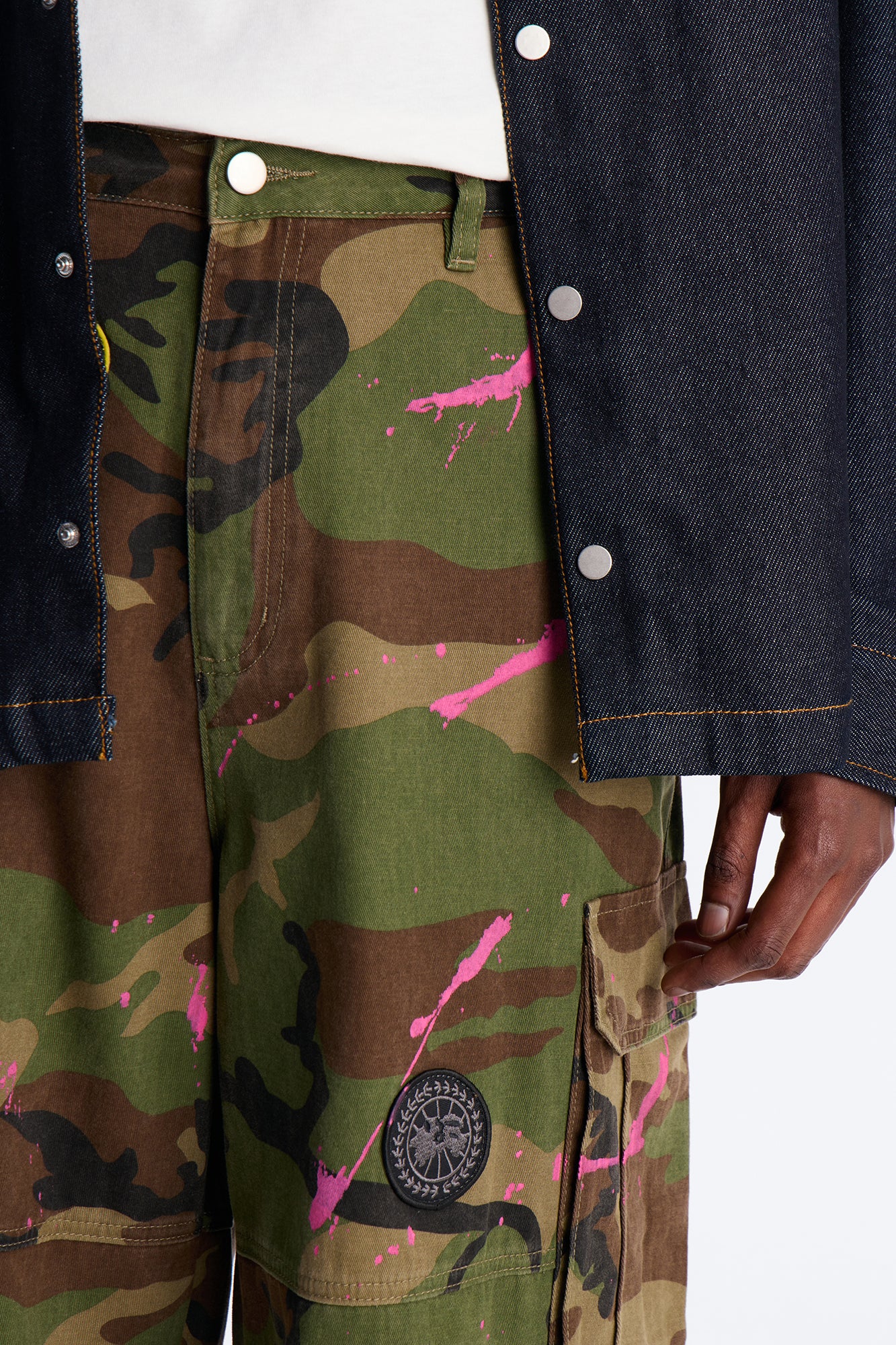 Baggy Art Collide Short - Camouflage - Image 4