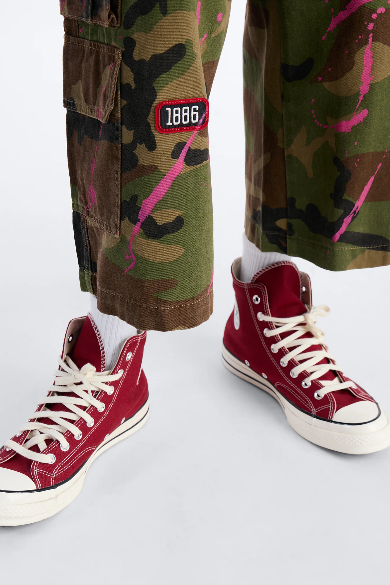 Baggy Art Collide Short - Camouflage - Image 5