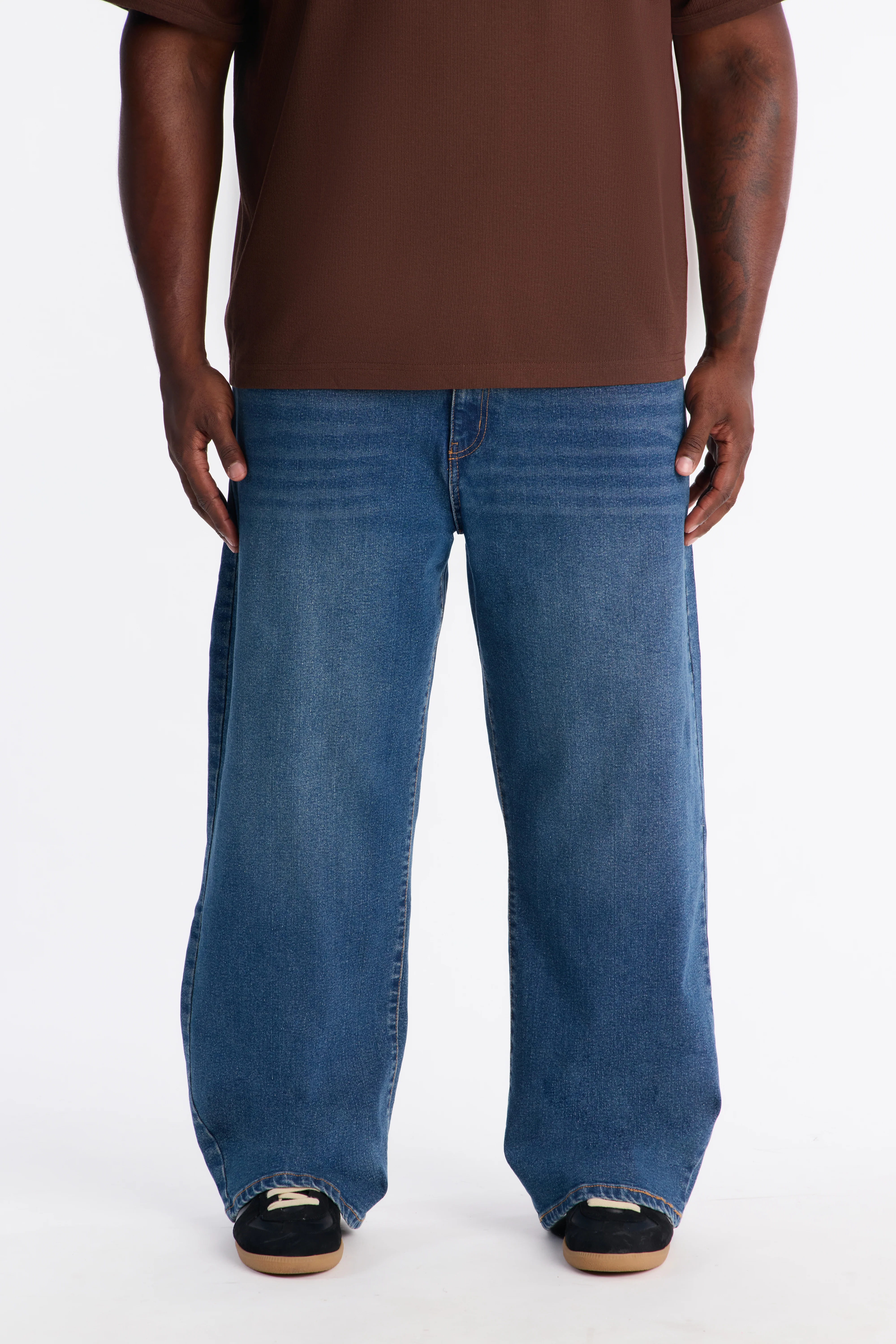 Baggy Cornell Jean - Dark Wash - Image 2