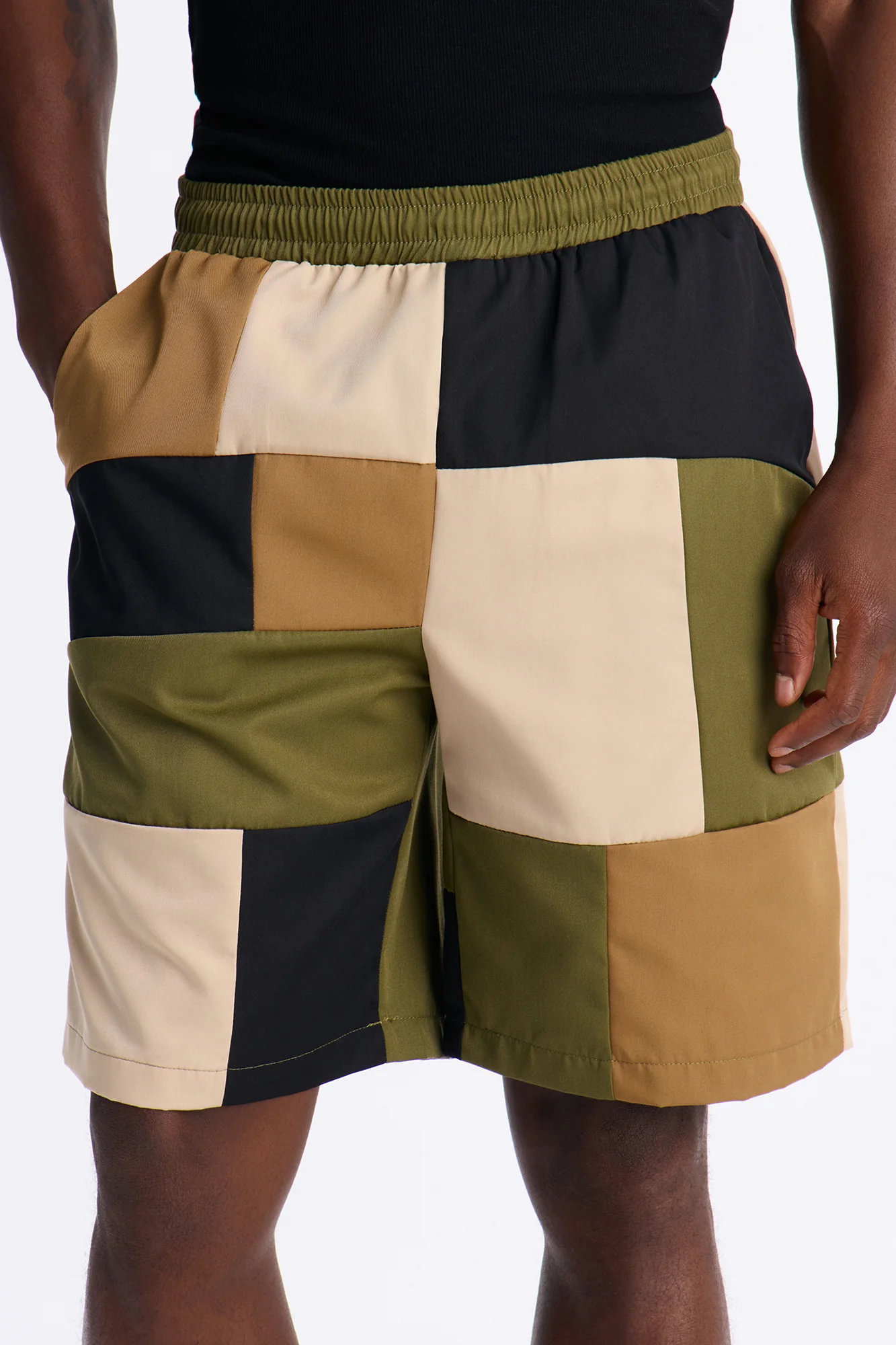 Baggy Pixel Perfect Short - Khaki - Image 3