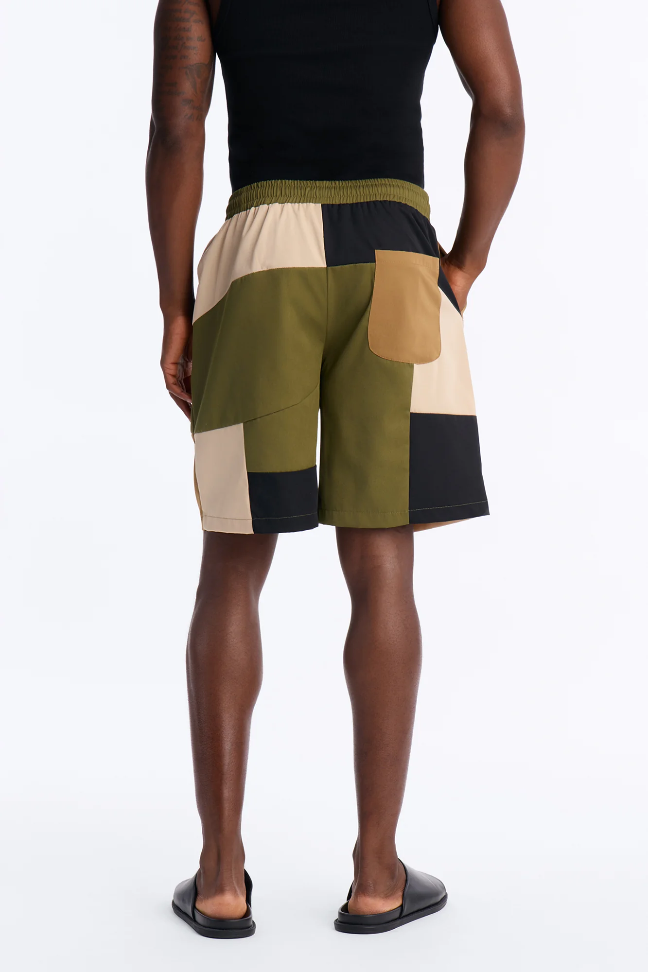 Baggy Pixel Perfect Short - Khaki - Image 4