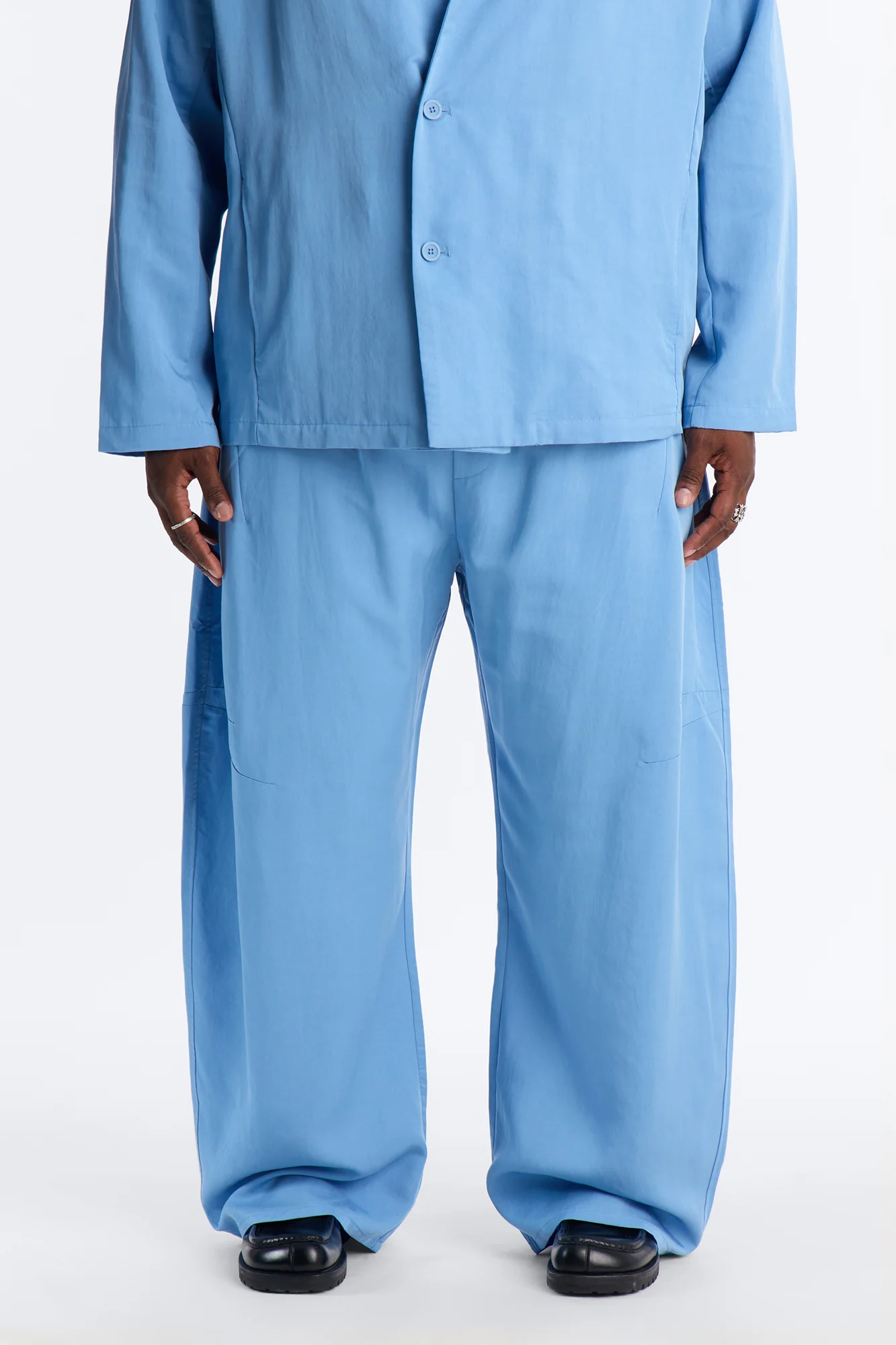 Baggy St. Tropez Pant - Light Blue - Image 5