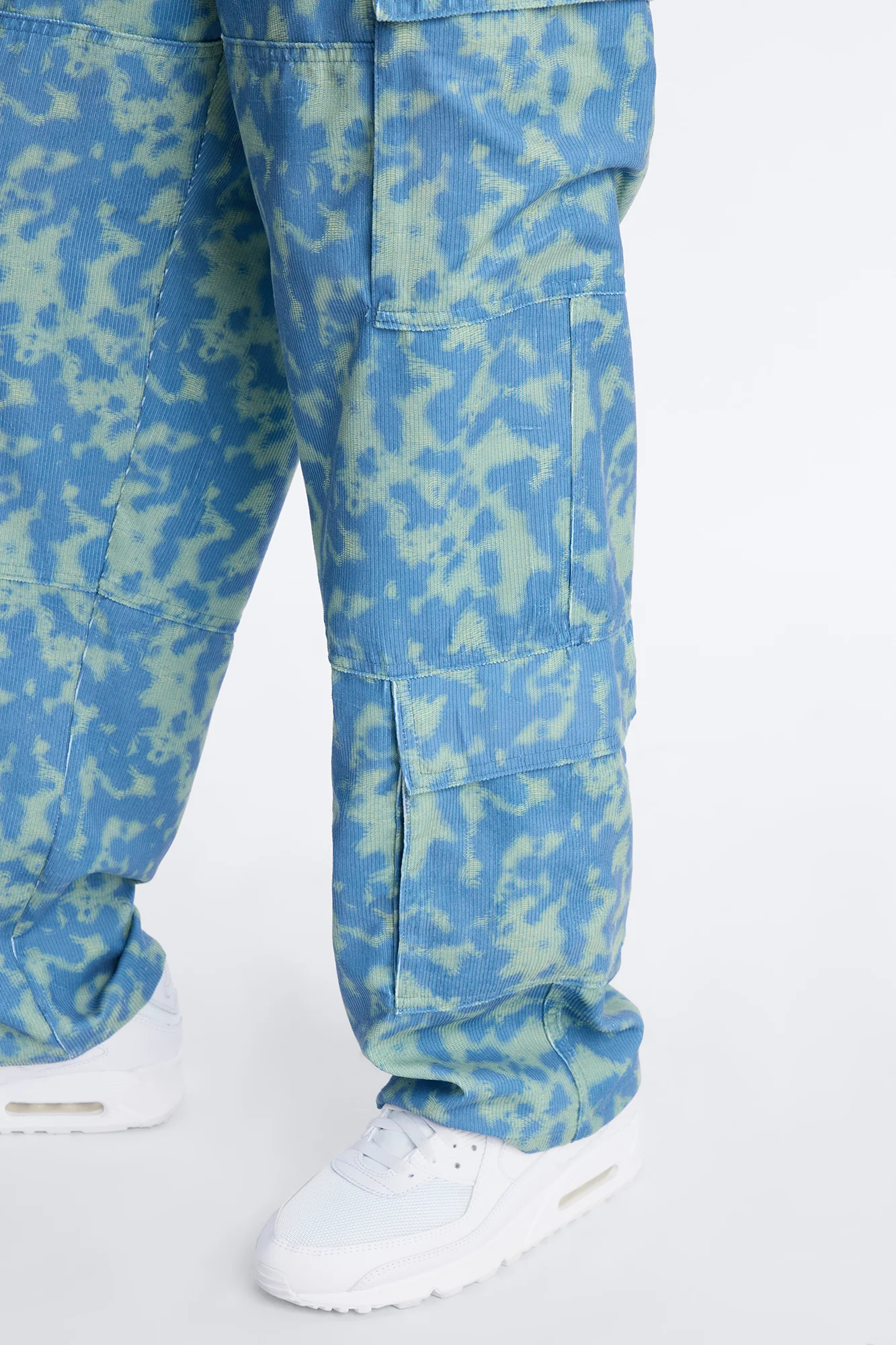 Baggy Terrain Drip Textured Pant - Blue - Image 3