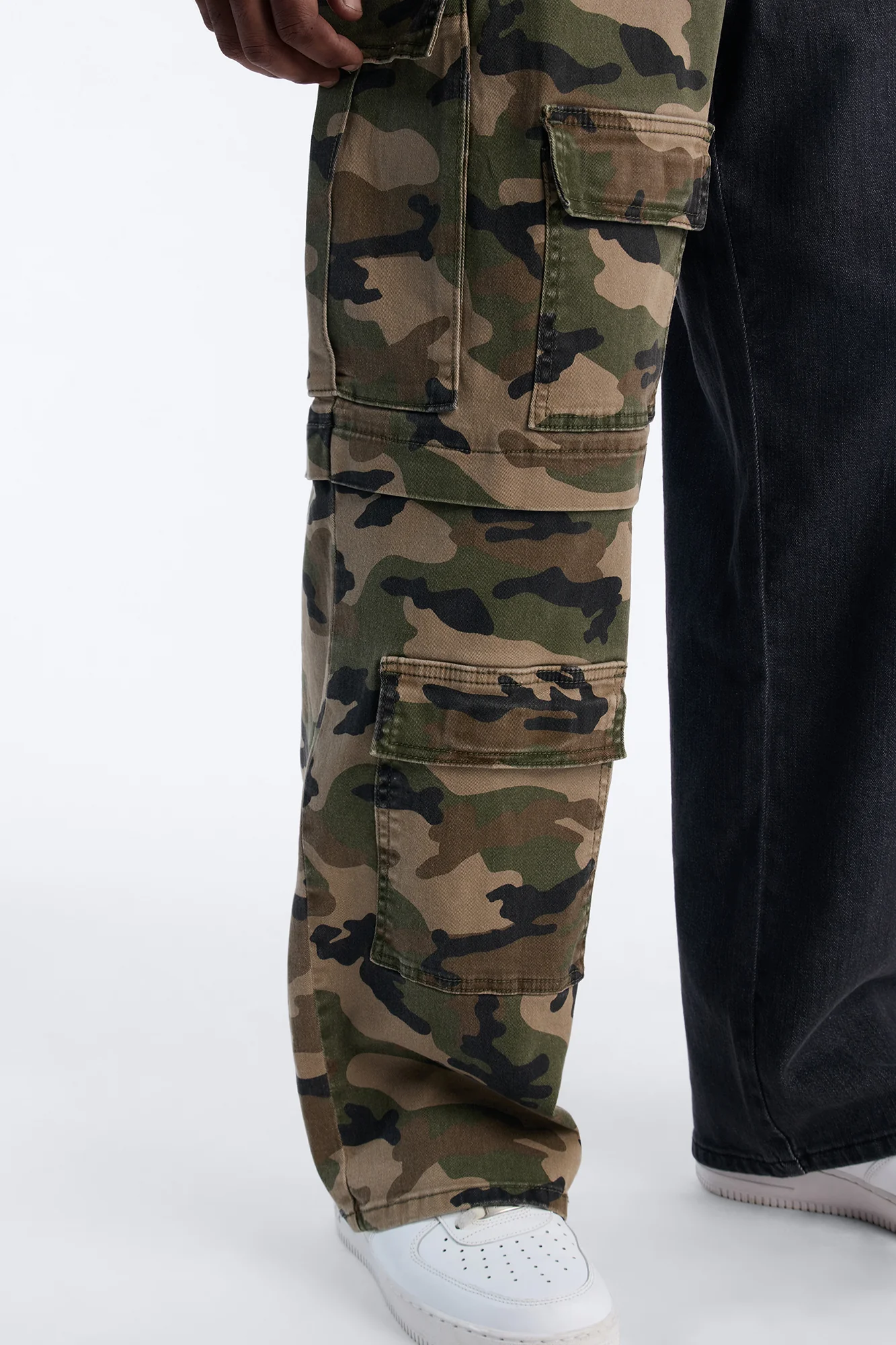 Baggy Two Face Camo Jean - Multi Color - Image 4