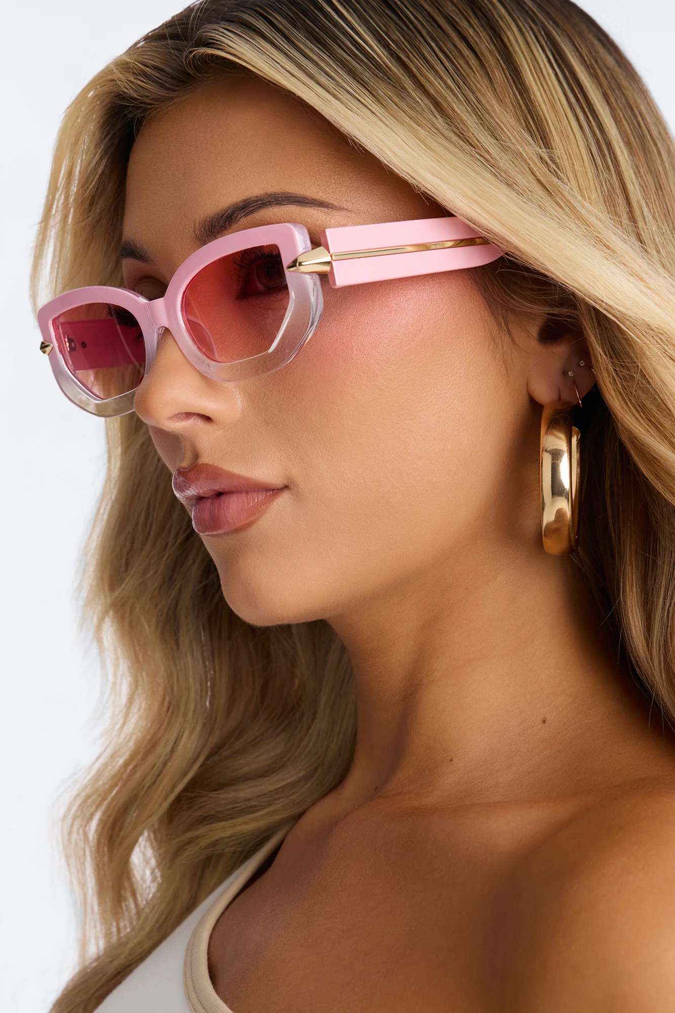 Ballerina Bell Sunglasses - Pink - Image 2