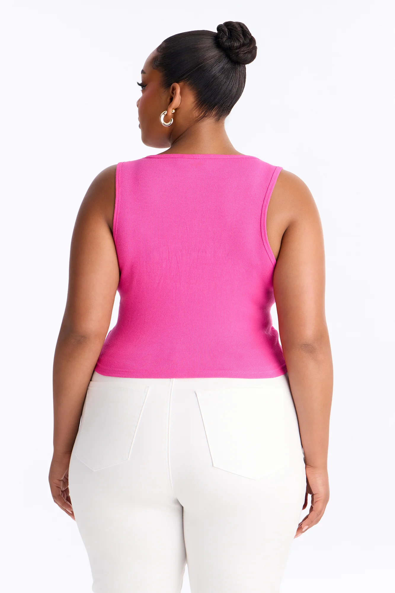 Barbie High Neck Tank - Bubblegum Pink - Image 8
