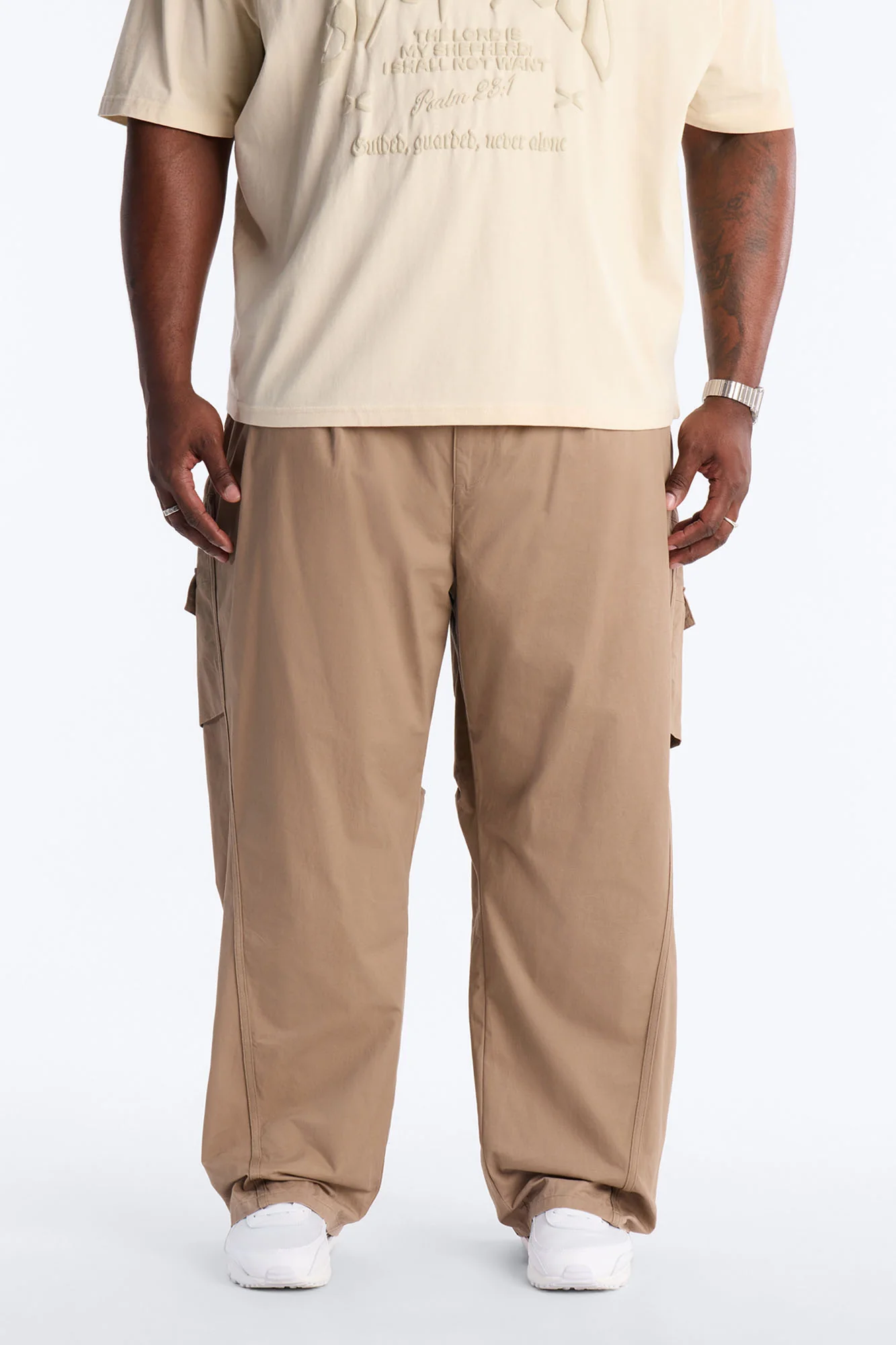 Barrel Accordion Pant - Brown - Image 6