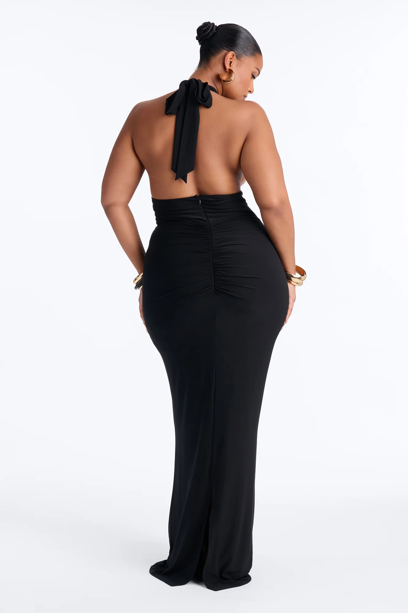 Baylee Strappy Maxi Dress - Black - Image 8