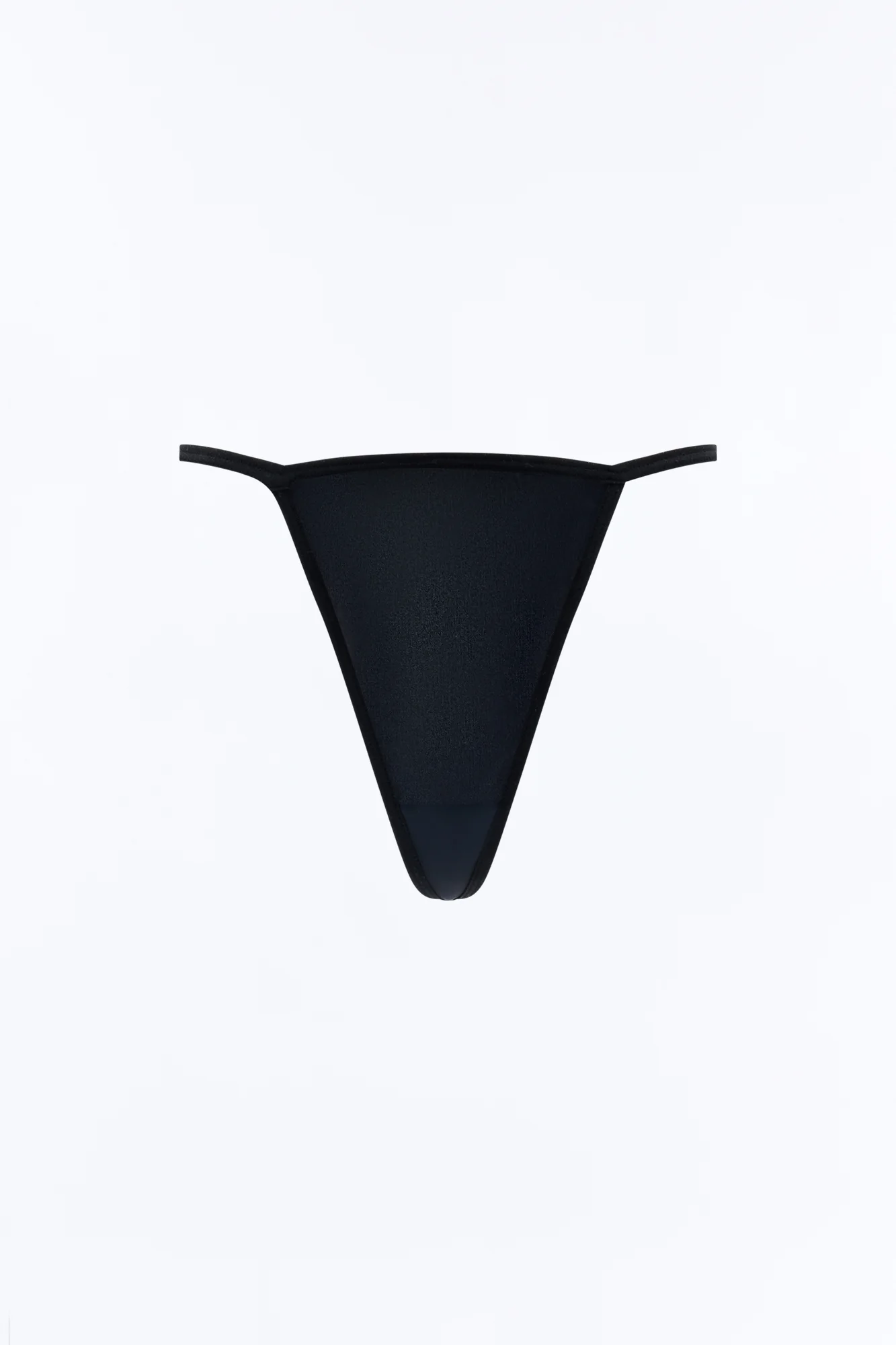 Bite Me Charm Back Thong Panty - Black - Image 4