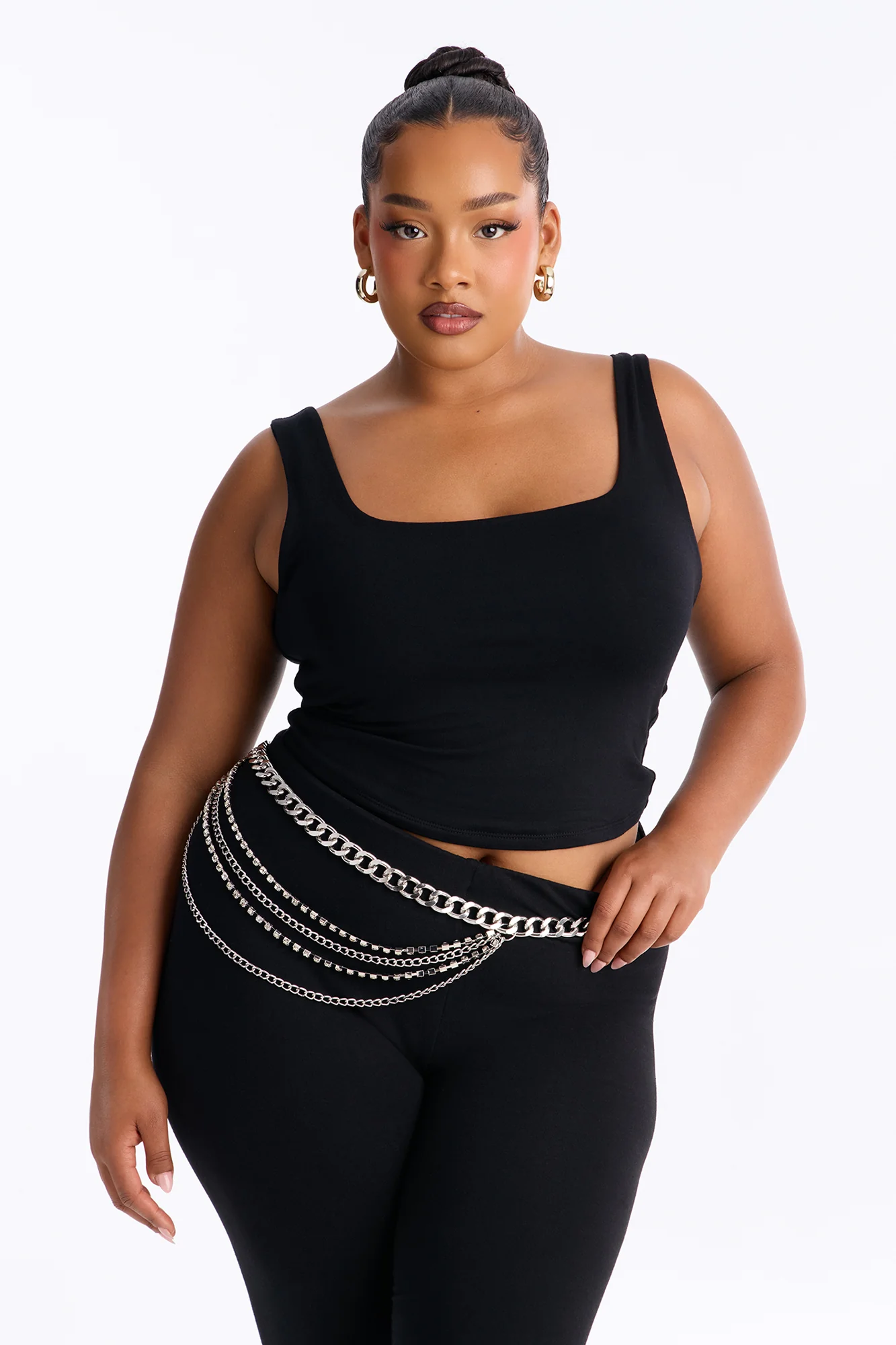 Bling It On Belly Chain - Silver - Image 2
