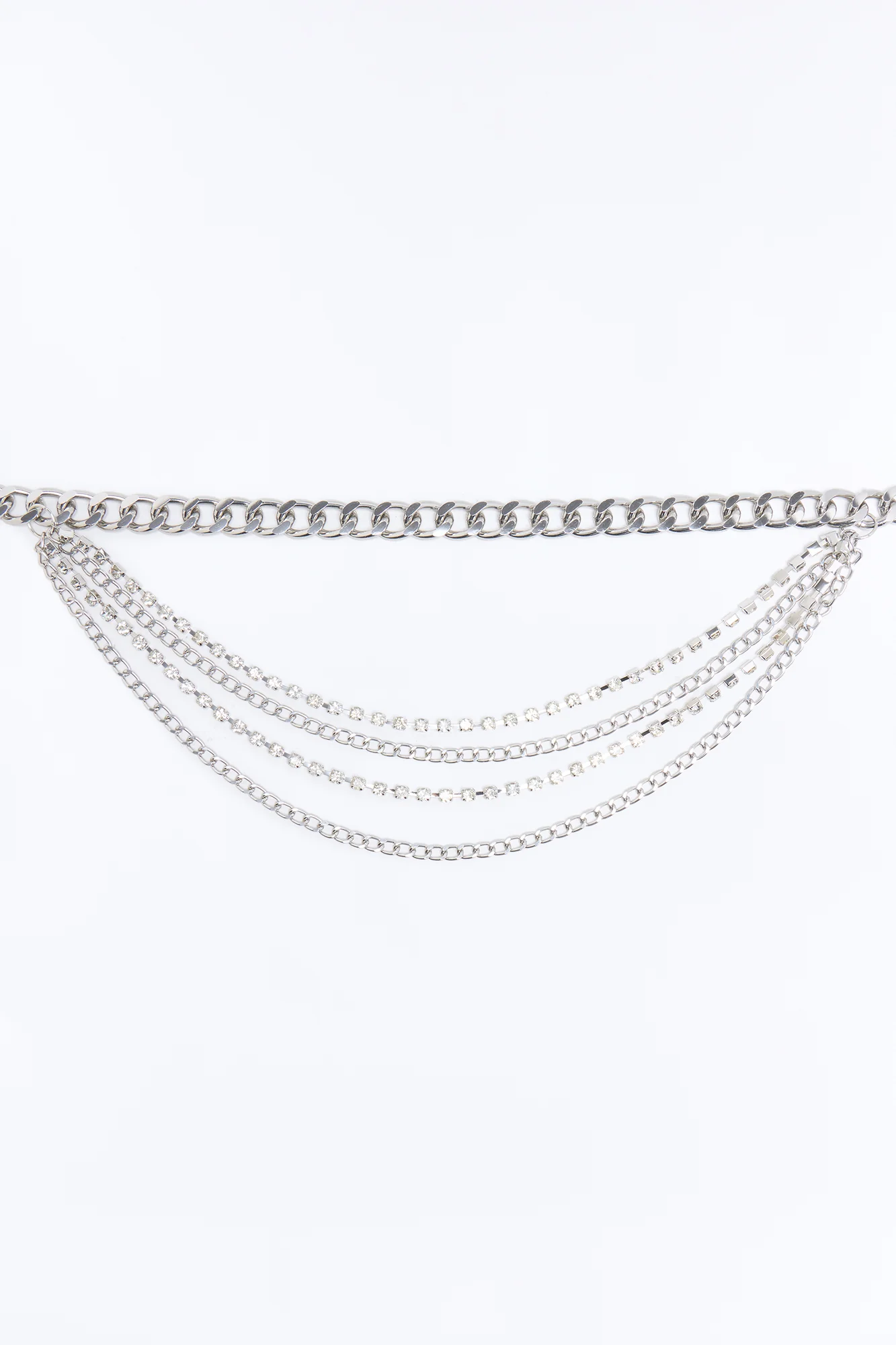 Bling It On Belly Chain - Silver - Image 3