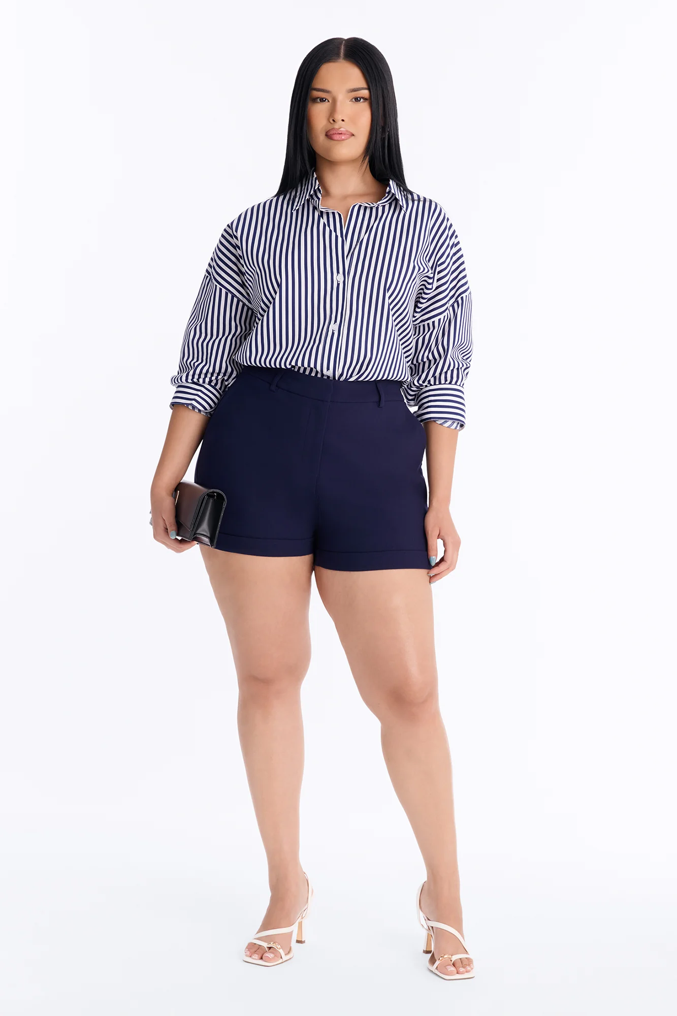 Boss Bitch Short - Navy - Image 5