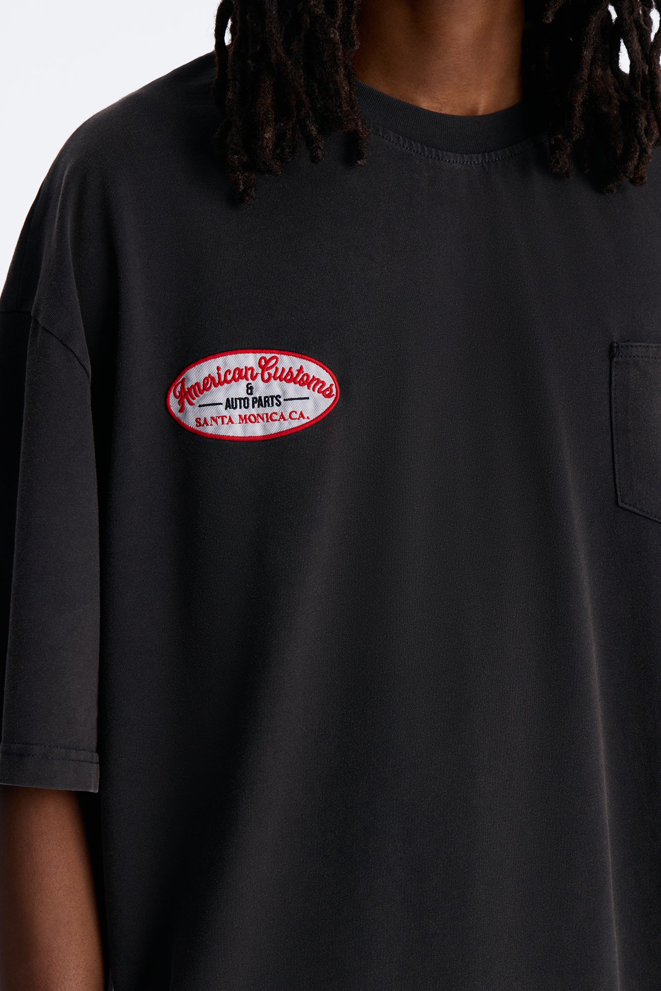 Boxy Gas Station Boxy Tee - Black Wash - Image 3