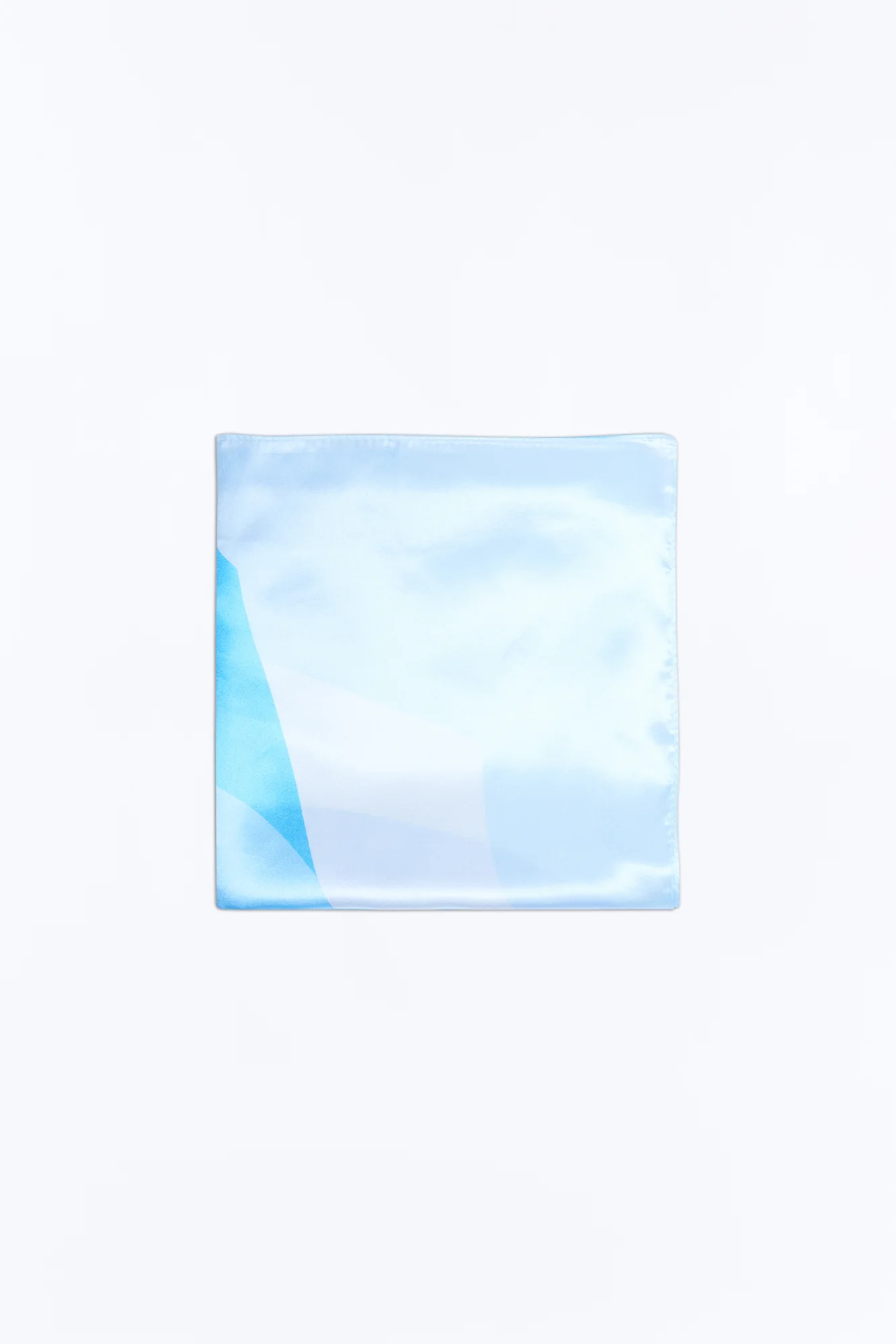 Breezy Floral Head Scarf - Blue/combo - Image 4