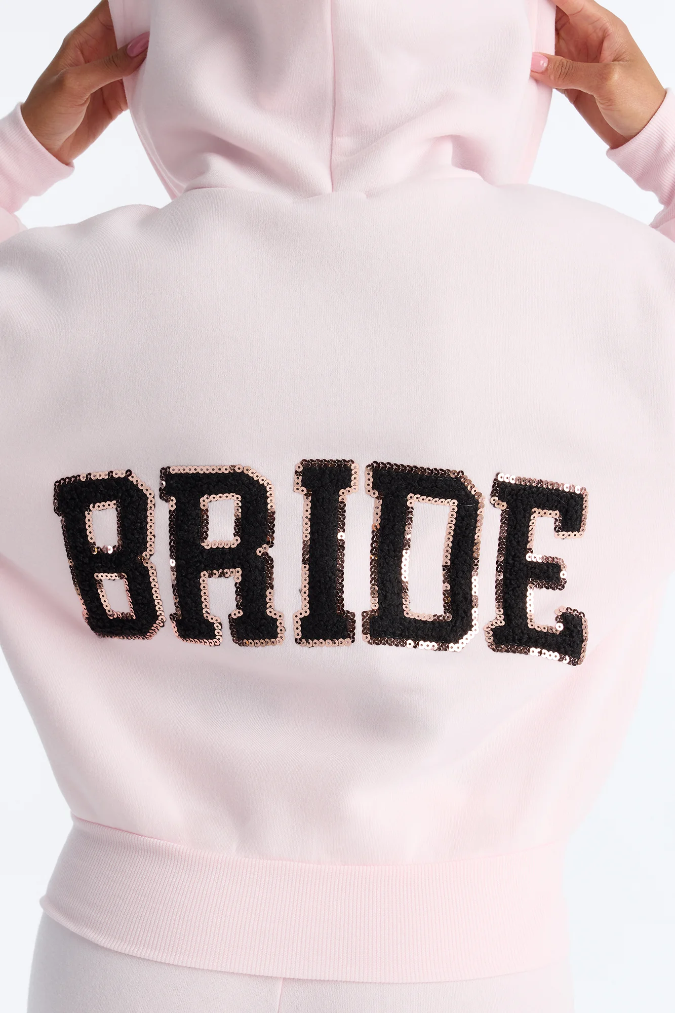 Bride To Be Fleece Pant Set - Pink/combo - Image 5