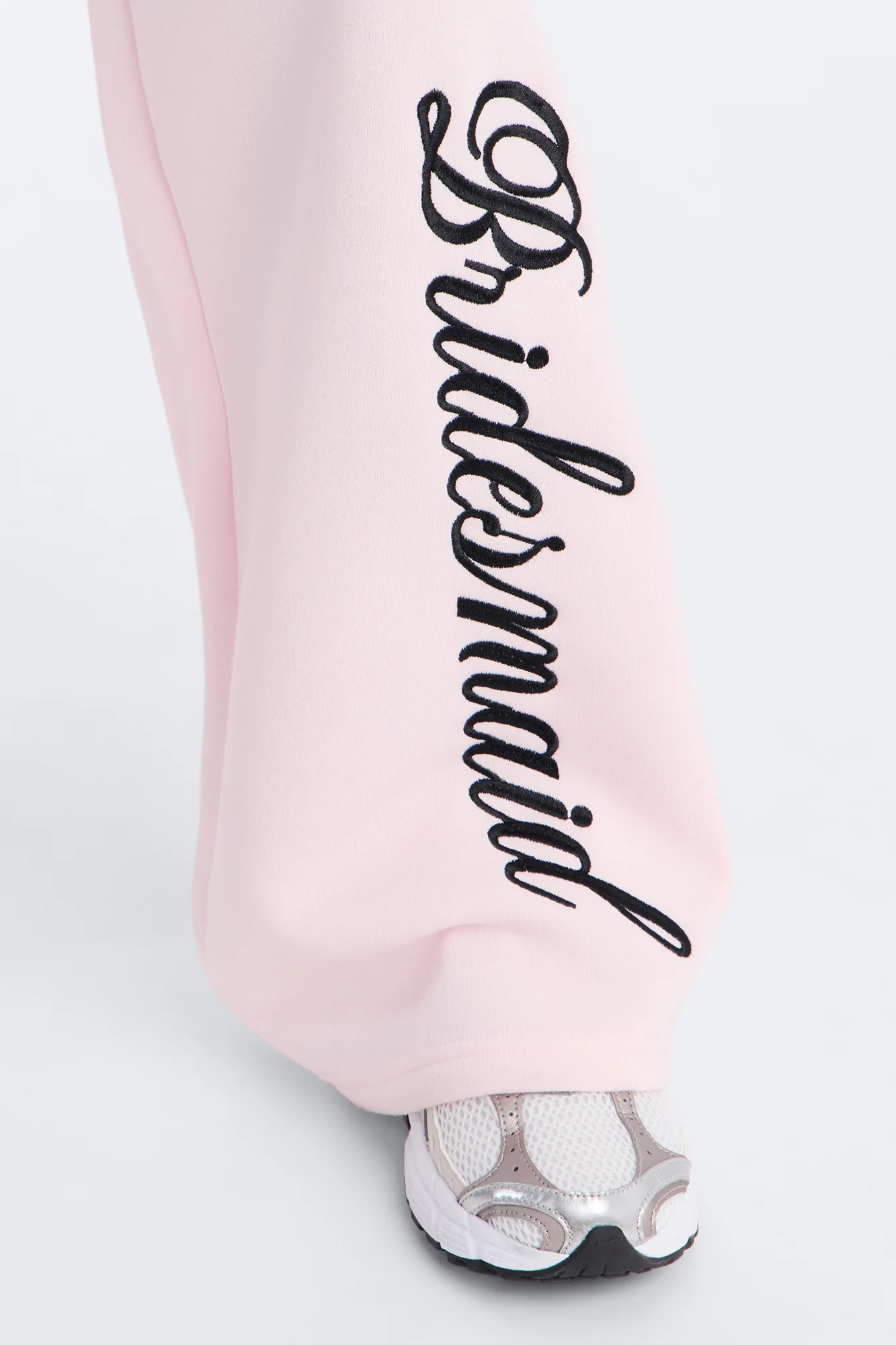 Bridesmaids Only Fleece Pant Set - Light Pink - Image 4