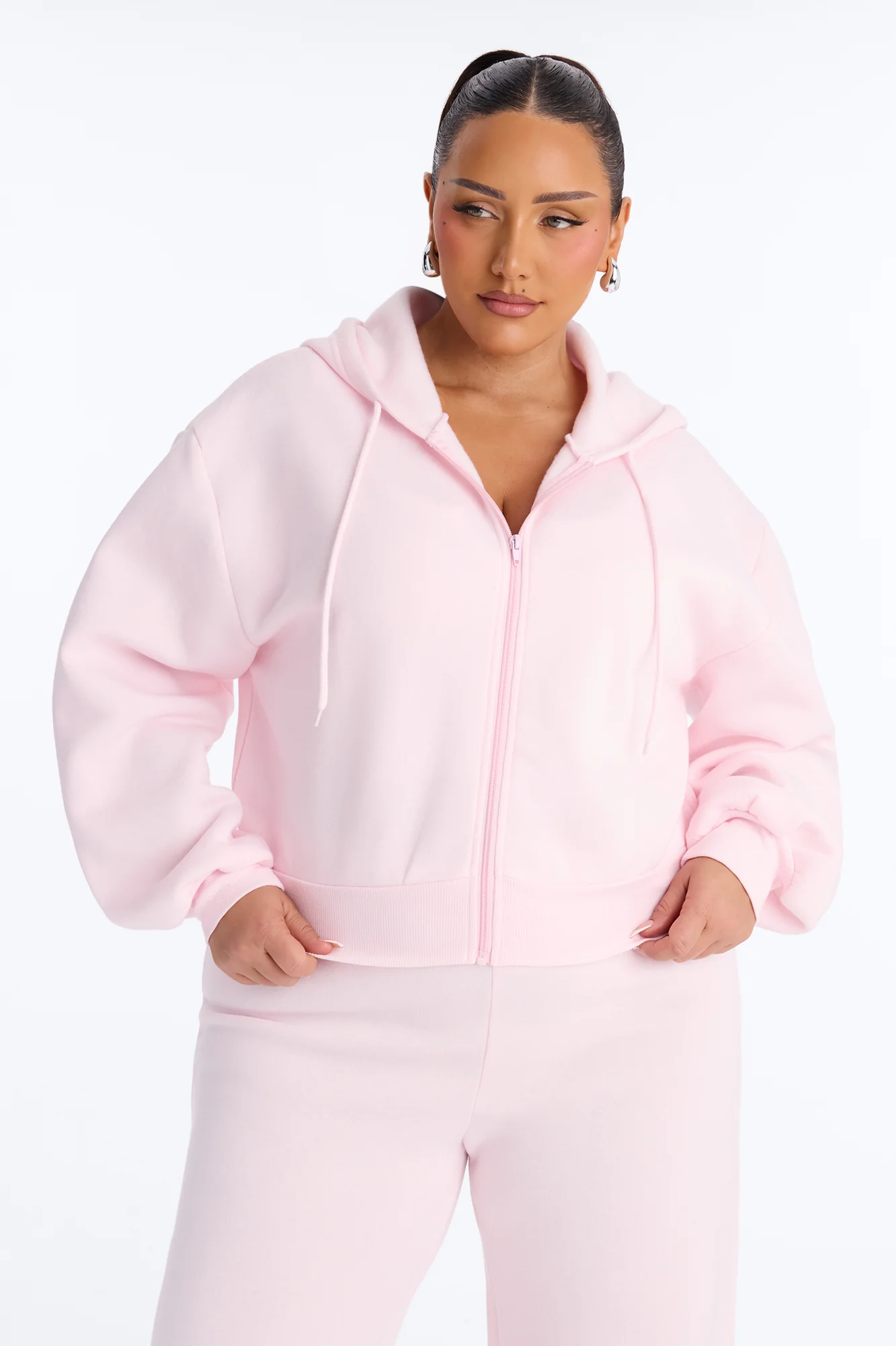 Bridesmaids Only Fleece Pant Set - Light Pink - Image 9