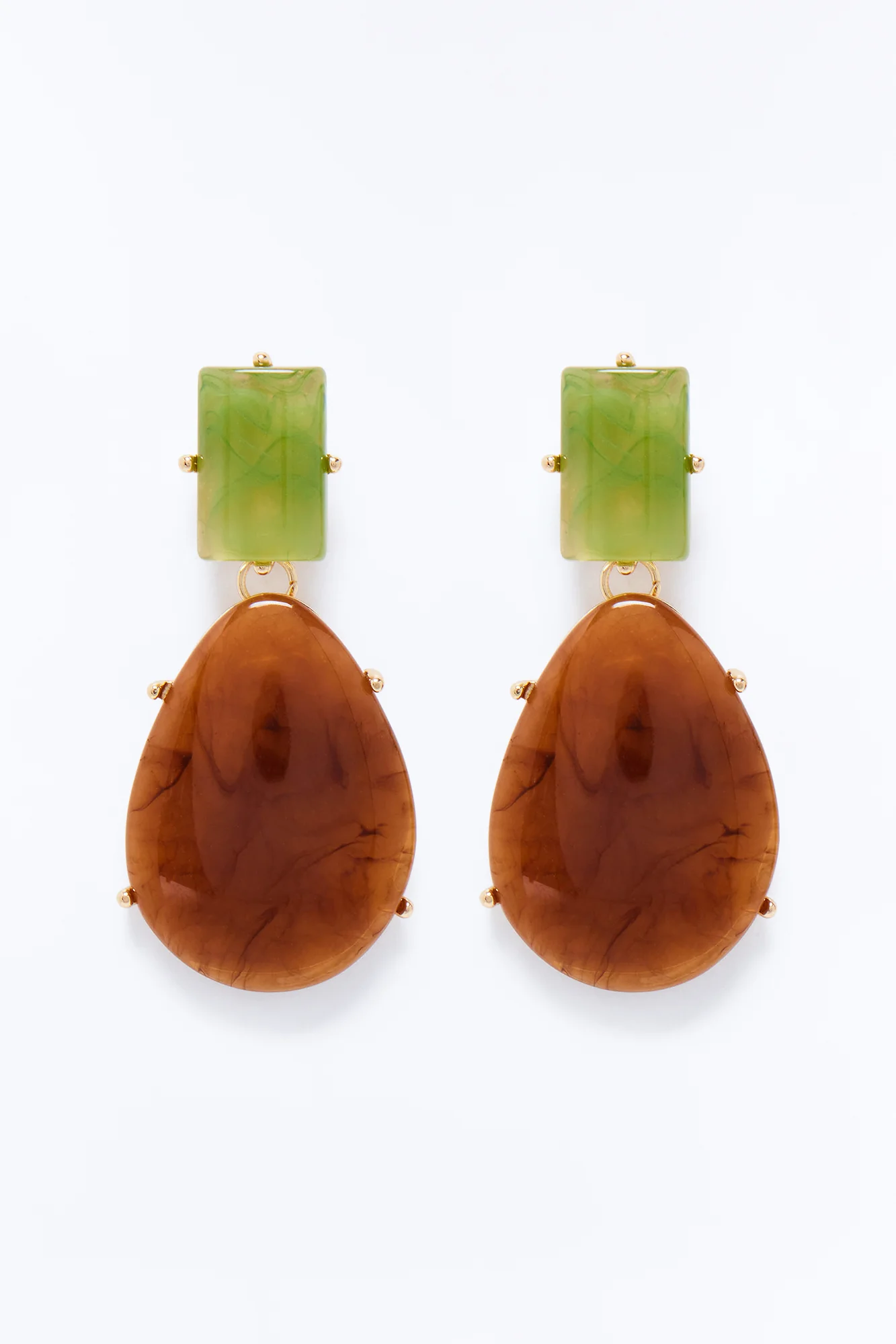 Cabo Escape Drop Earrings - Brown/combo - Image 3