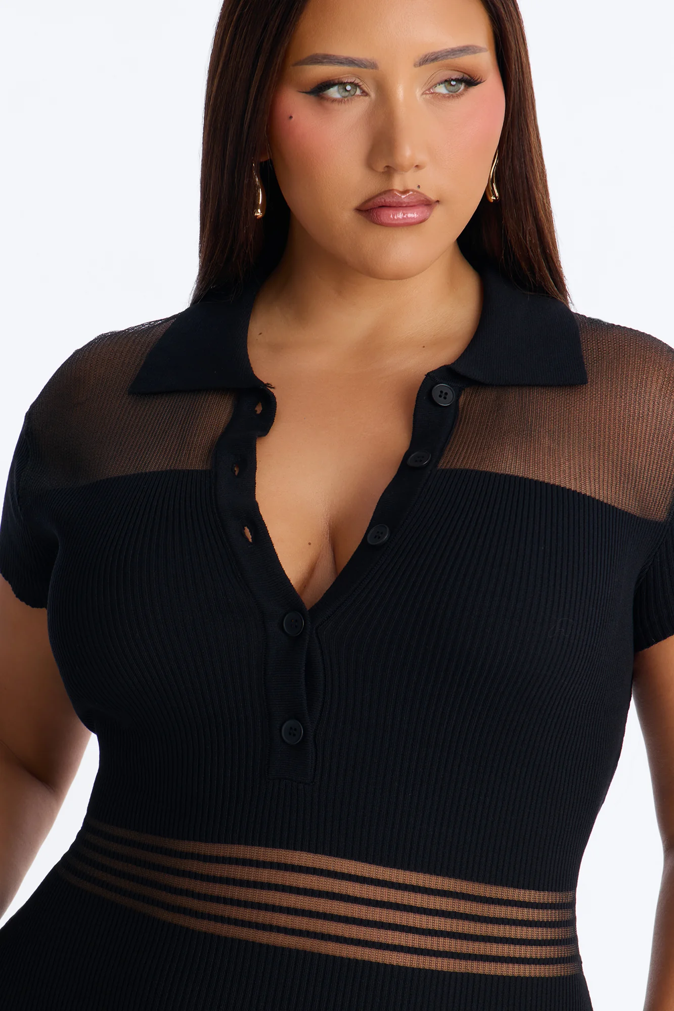 Carolynn Sweater Maxi Dress - Black - Image 7