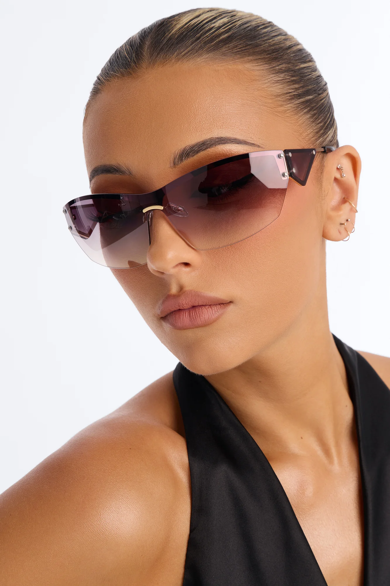 Catch Me If You Can Sunglasses - Gold/Brown