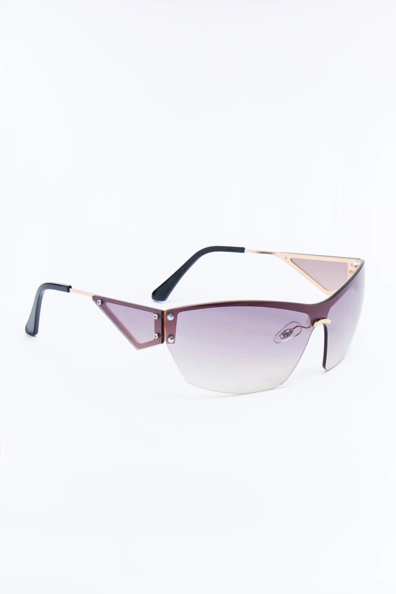 Catch Me If You Can Sunglasses - Gold/Brown - Image 4