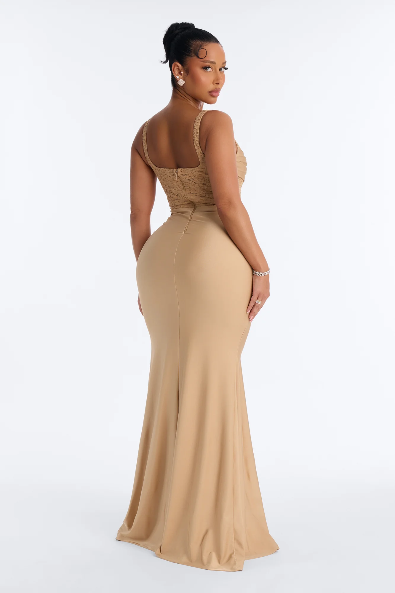 Chateau Hour Gown - Nude - Image 4
