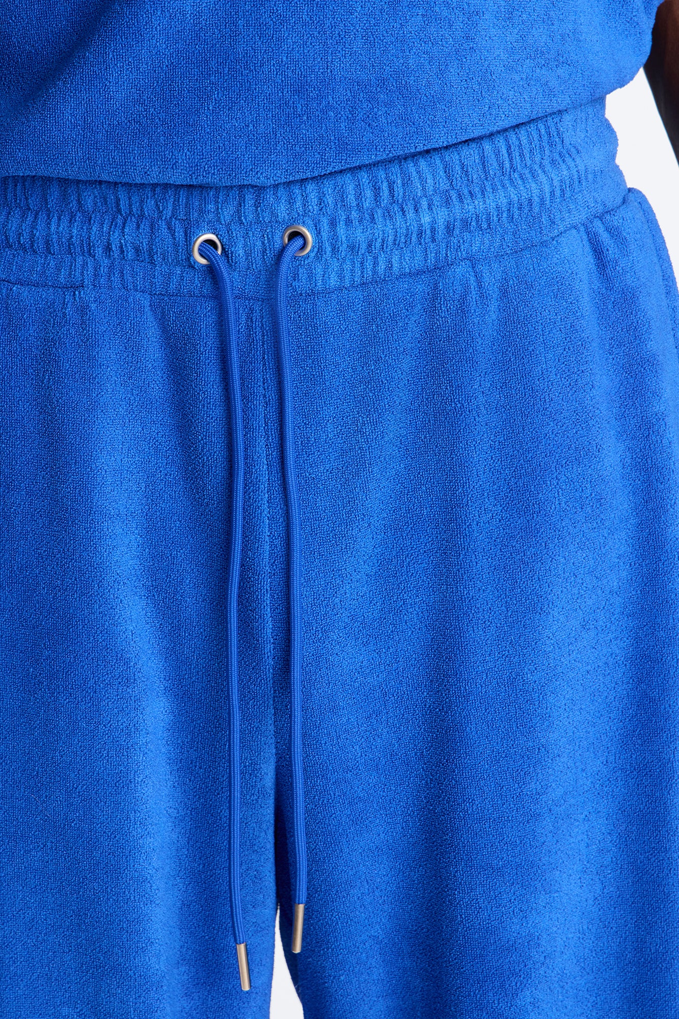 Classic Terry Cloth Baggy Pant - Blue/combo - Image 3