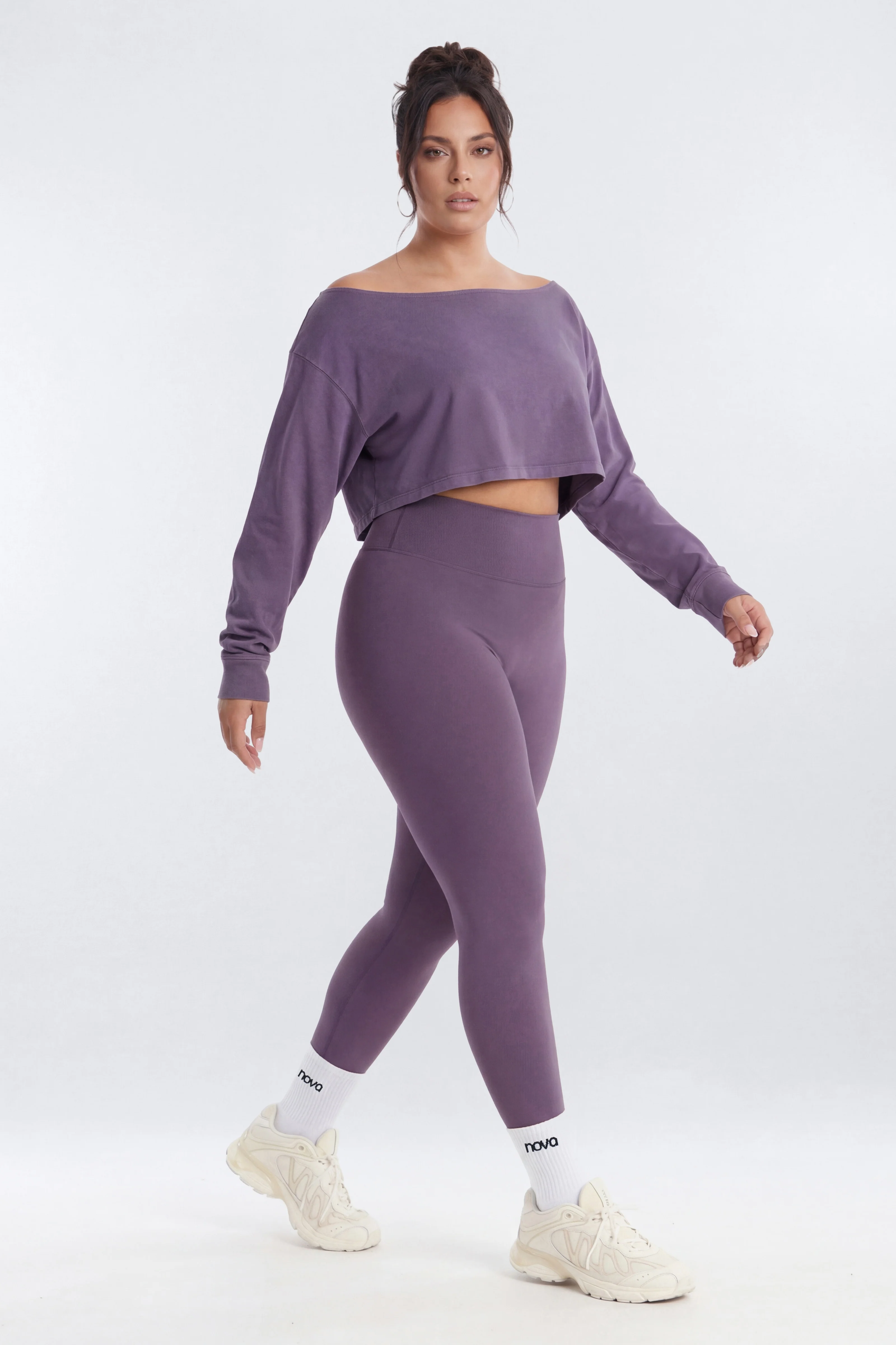 CloudForm™ 25″ Invisible Scrunch Legging - Iris - Image 6