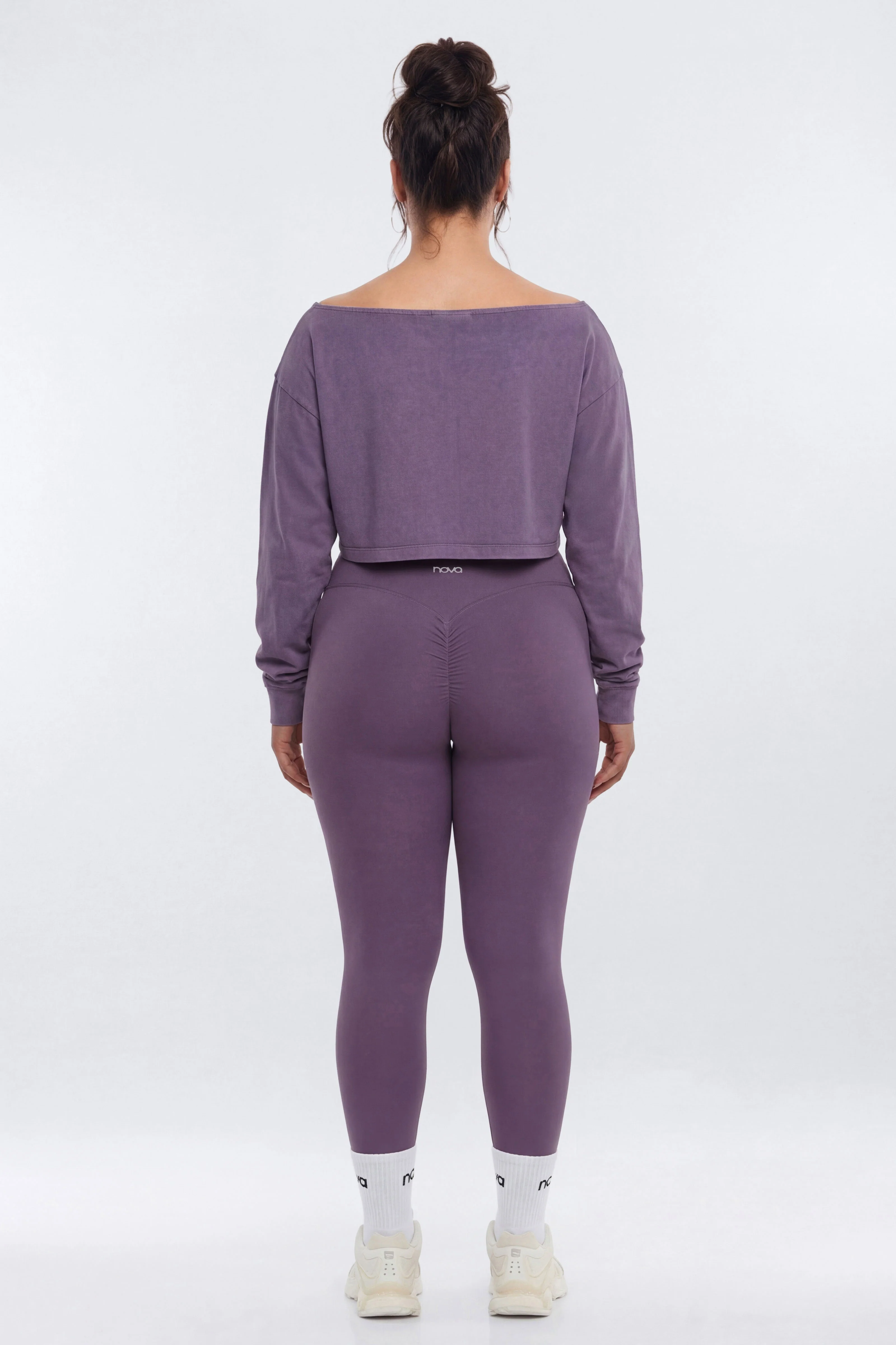 CloudForm™ 25″ Invisible Scrunch Legging - Iris - Image 7