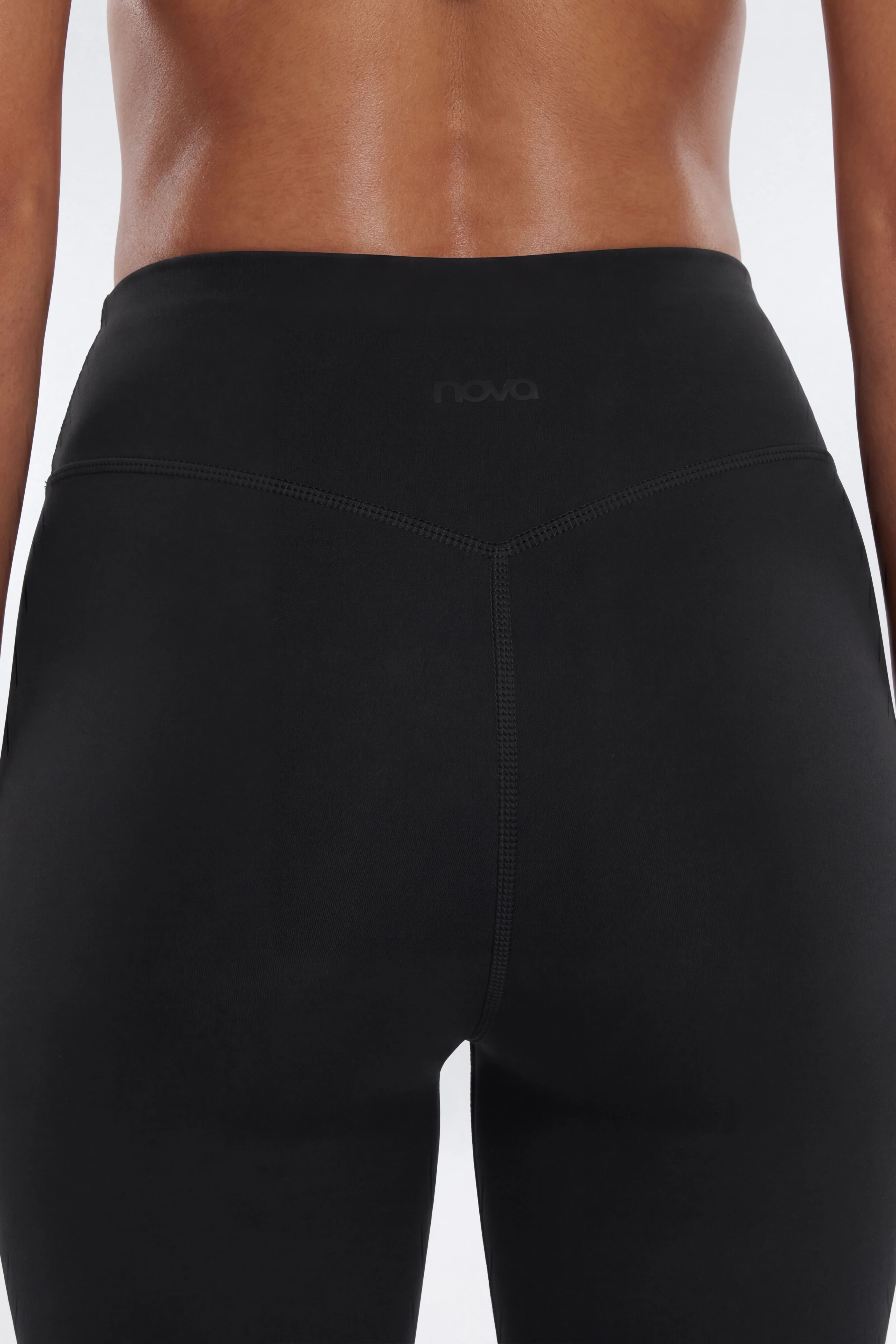 CloudForm™ 25″ Mid Rise Legging - Black - Image 4